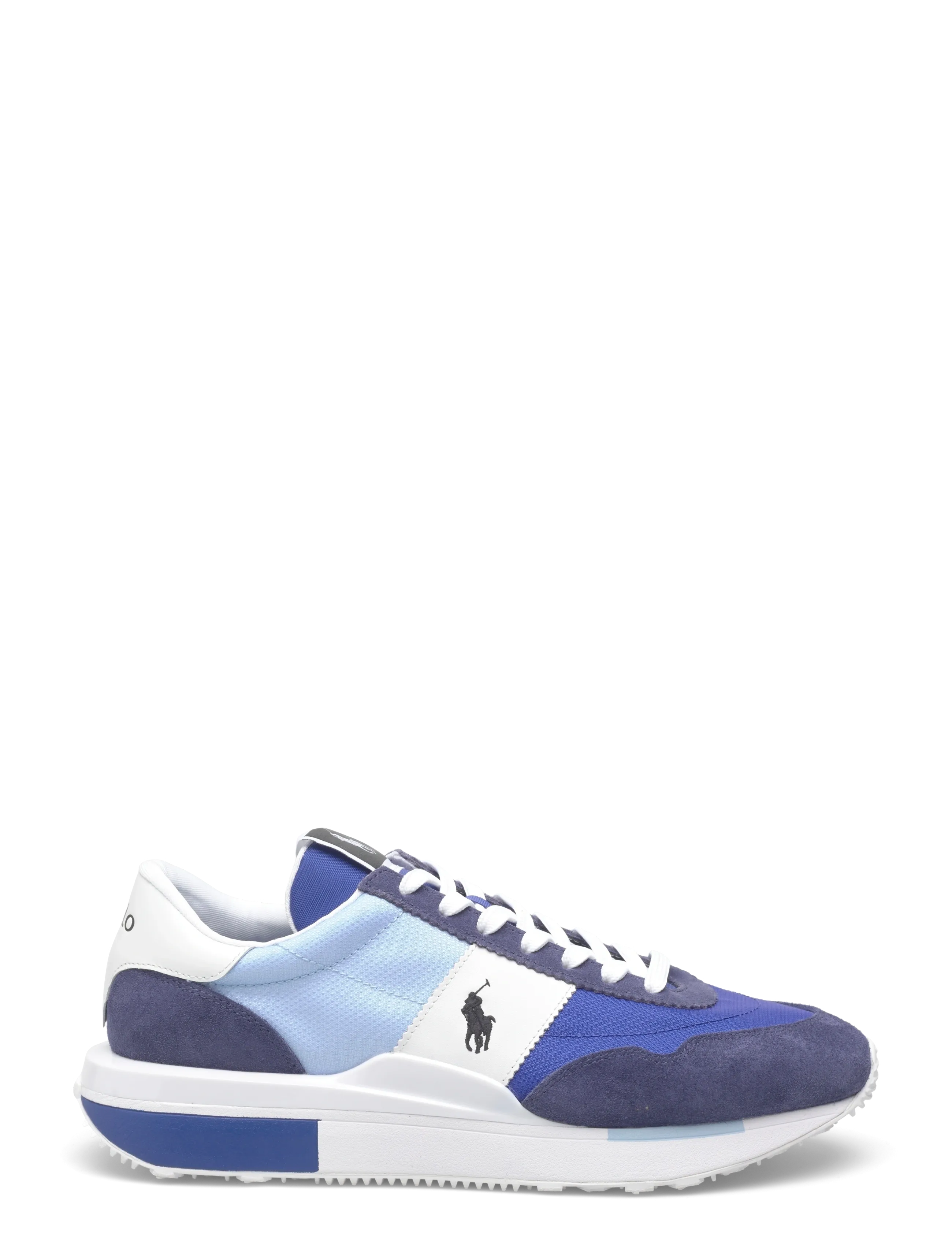 Polo Ralph Lauren - Train 89 Suede & Oxford Sneaker - lave sneakers - navy/royal/white - 1