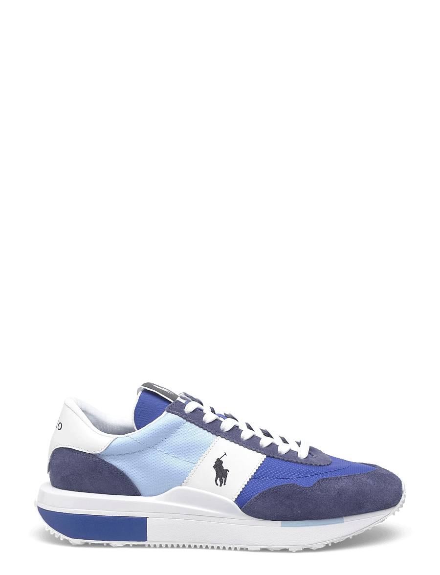 Polo Ralph Lauren - Train 89 Suede & Oxford Sneaker - lave sneakers - navy/royal/white - 1