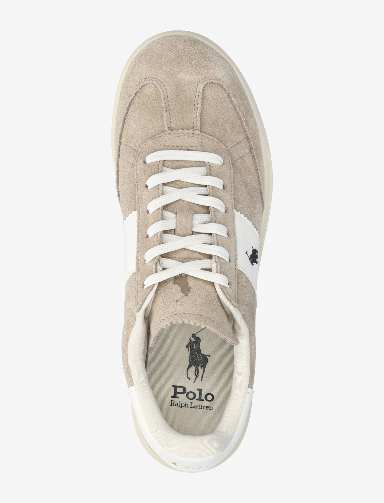 Polo Ralph Lauren - Heritage Aera Suede Sneaker - låga sneakers - milkshake/deckwas - 3