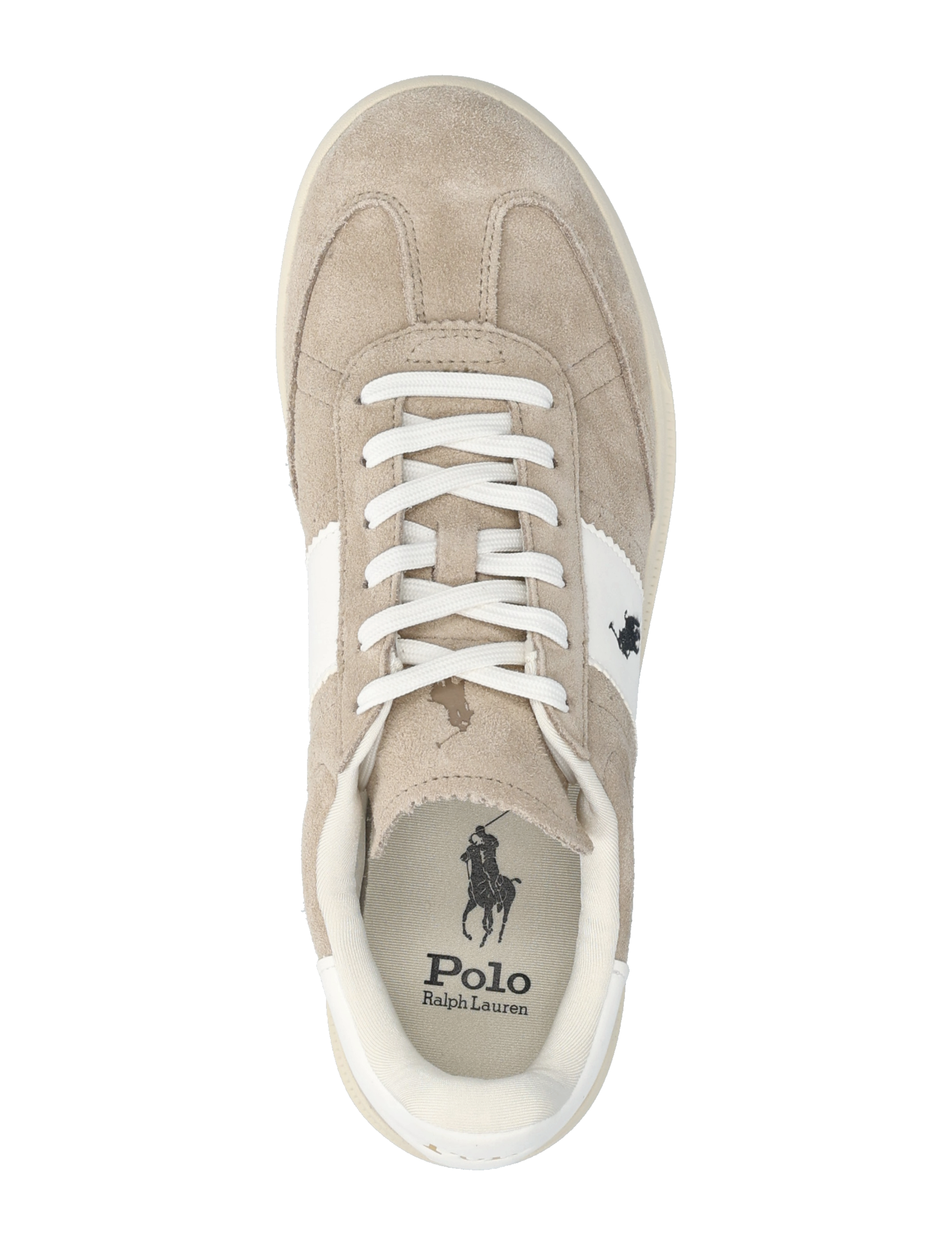 Polo Ralph Lauren - SUEDE-HRT AERA PP-SK-LTL - milkshake/deckwas - 3