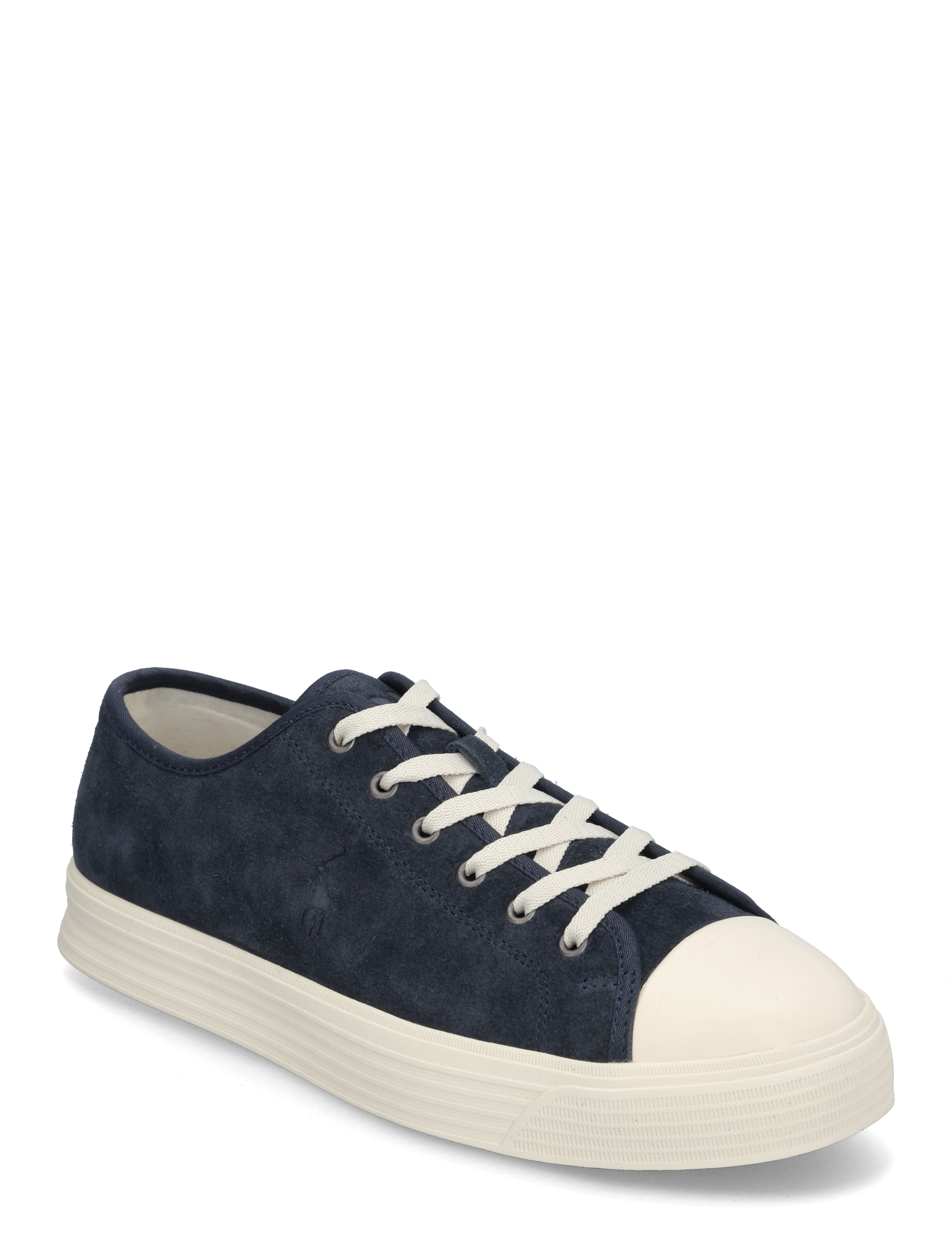 Polo Ralph Lauren Ayers Suede Low-Top Sneaker - Preppy - NAVY / navy