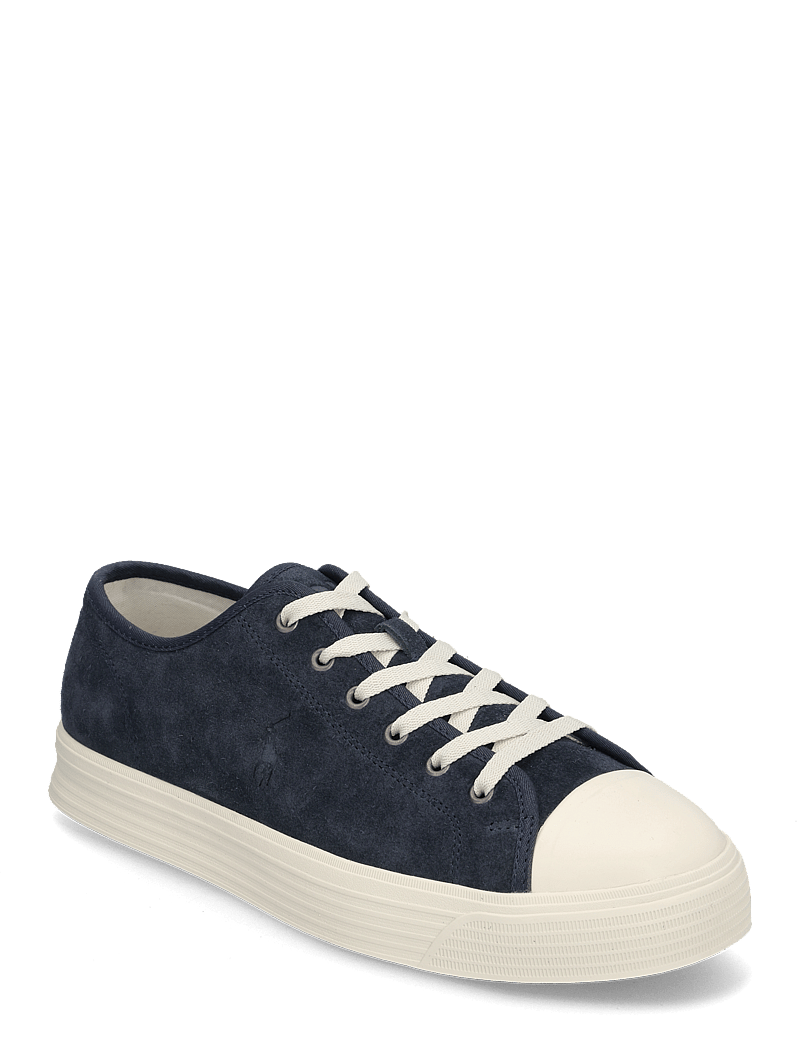 Polo Ralph Lauren - Ayers Suede Low-Top Sneaker - tennised - navy - 0