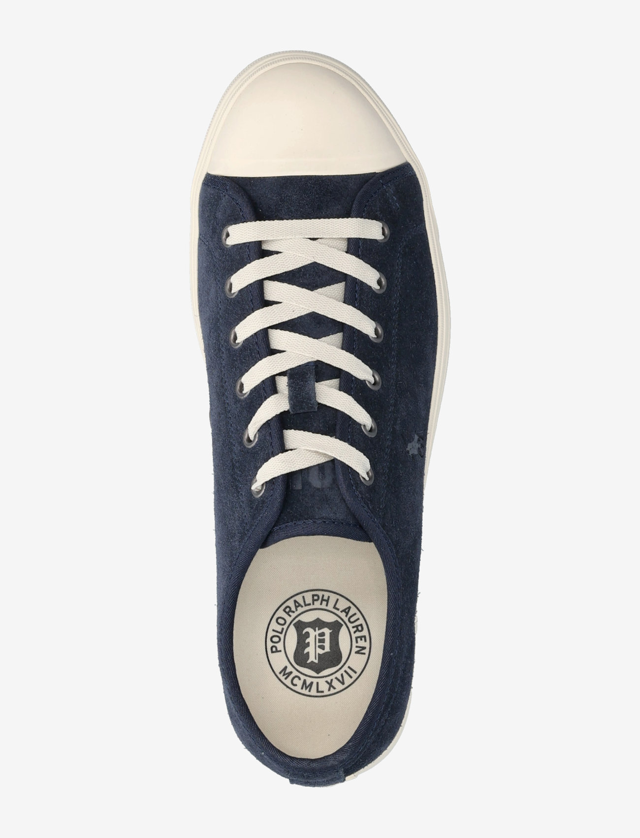 Polo Ralph Lauren - Ayers Suede Low-Top Sneaker - tennised - navy - 3