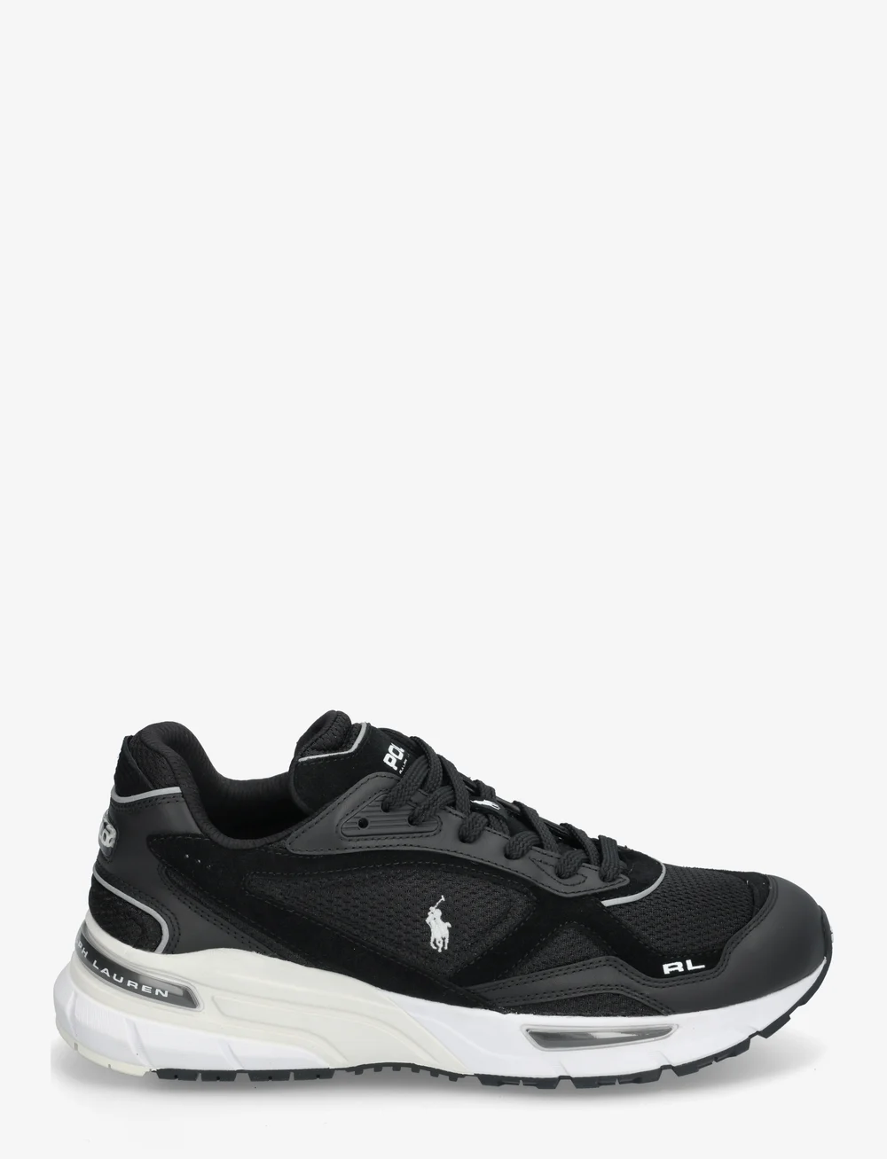 Polo Ralph Lauren - Trackster 275 Sneaker - madala säärega tossud - black/deckwash wh - 1