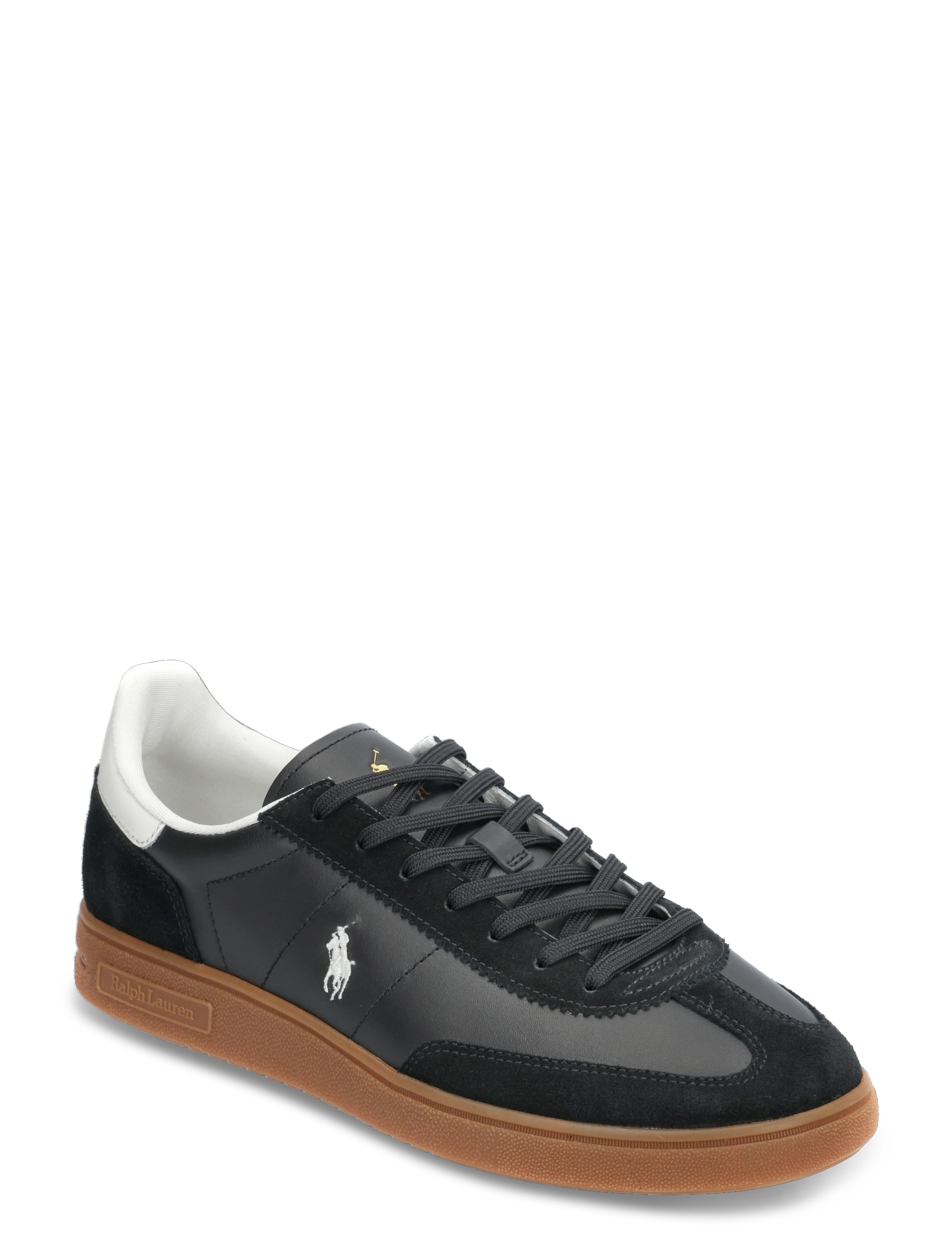 Bedford Leather-Suede Sneaker - BLACK/WHITE