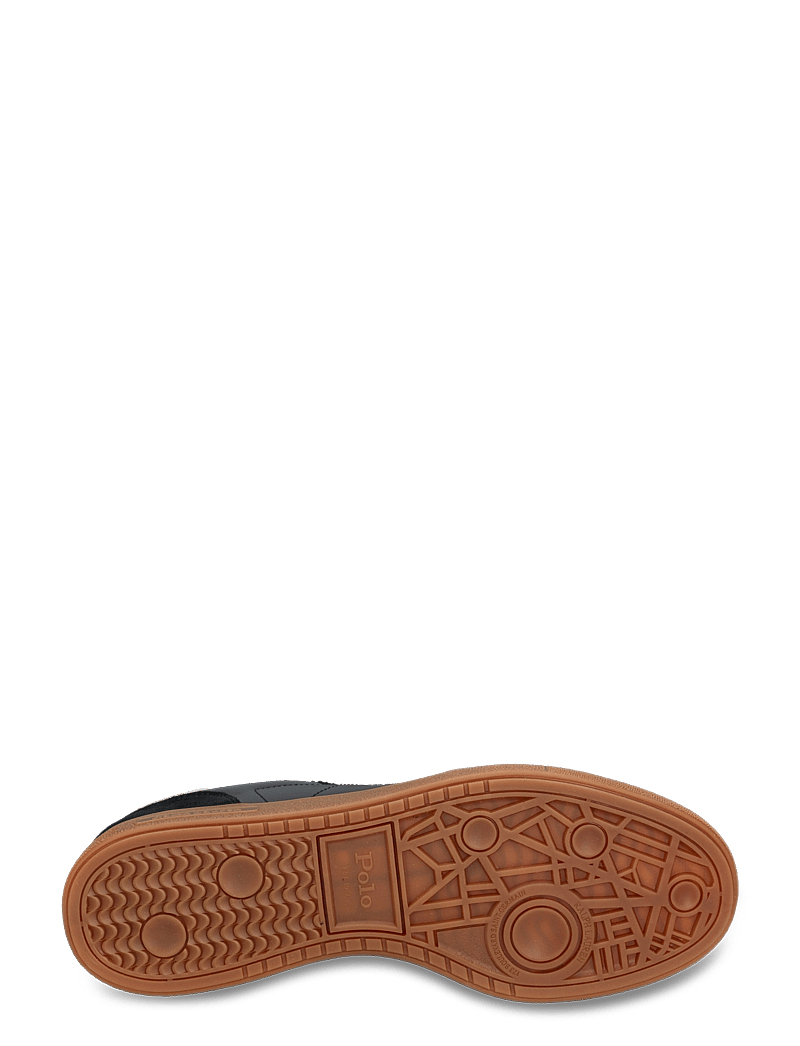 Polo Ralph Lauren - Bedford Leather-Suede Sneaker - låga sneakers - black/white - 4