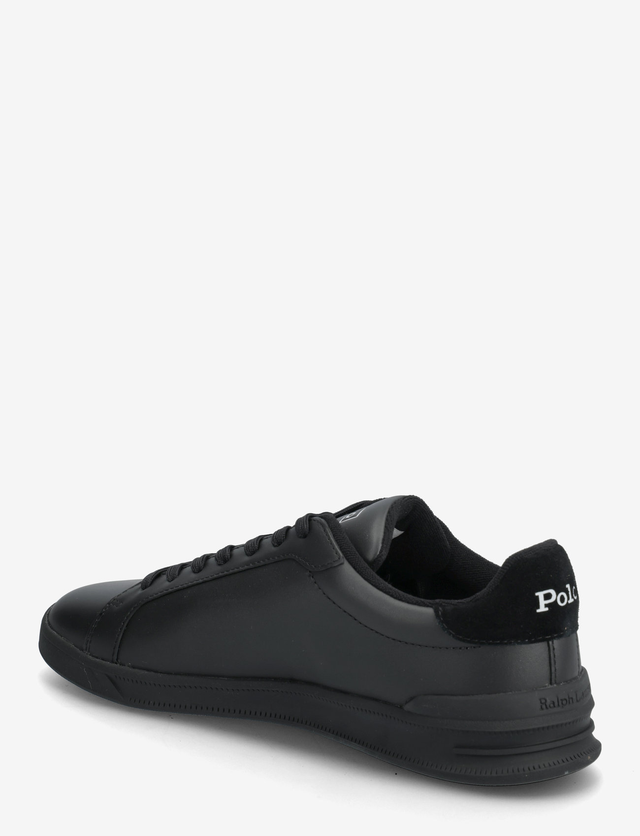 Polo Ralph Lauren - Heritage Court II Leather Sneaker - madala säärega tossud - black/soft grey p - 2