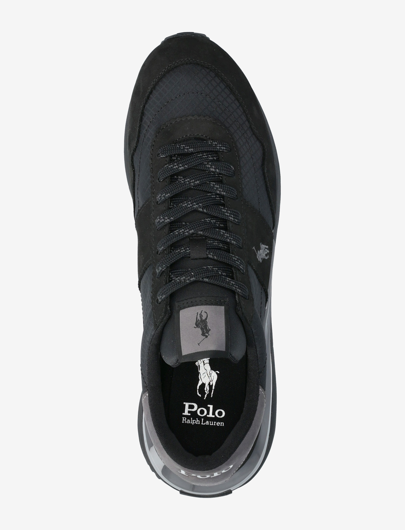 Polo Ralph Lauren - Train 89 Nubuck & Oxford Sneaker - low tops - black/grey - 3
