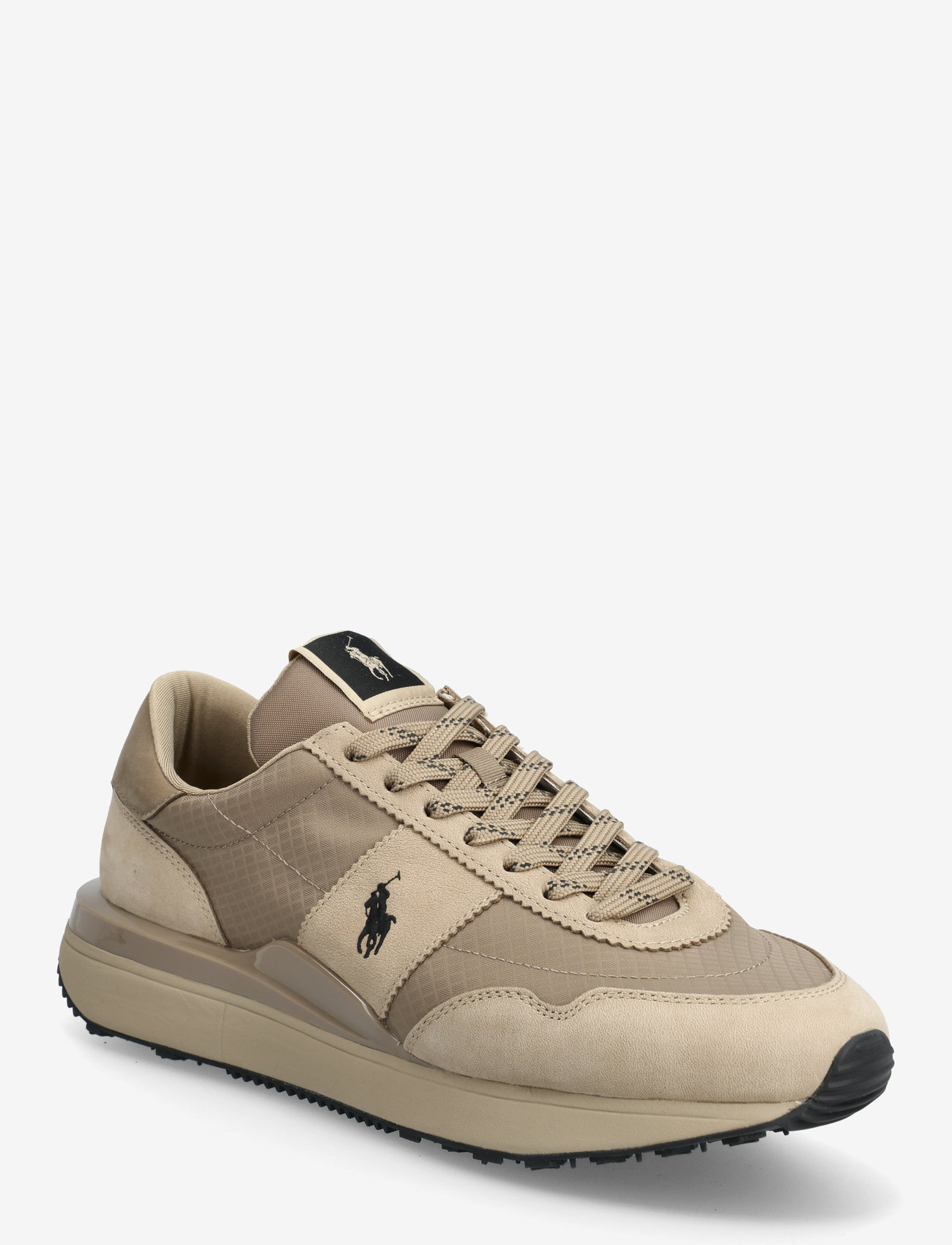 Polo Ralph Lauren - Train 89 Nubuck & Oxford Sneaker - low tops - tonal milkshake - 0