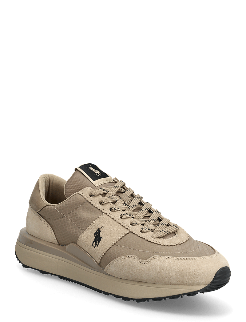 Polo Ralph Lauren - Train 89 Nubuck & Oxford Sneaker - låga sneakers - tonal milkshake - 0