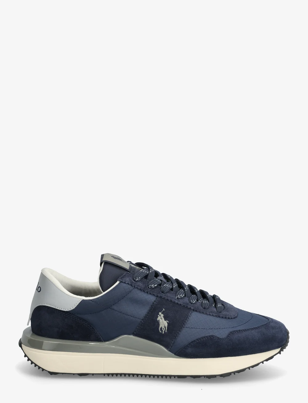 Polo Ralph Lauren - Train 89 Suede & Oxford Sneaker - baskets basses - hunter navy - 1