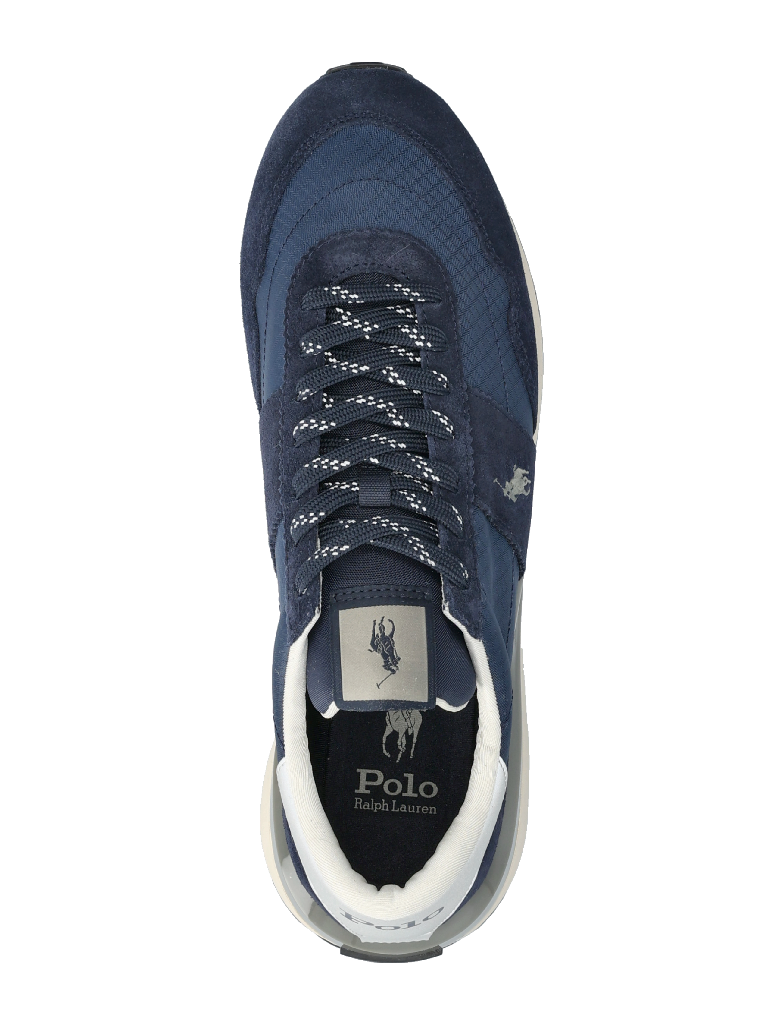 Polo Ralph Lauren - Train 89 Suede & Oxford Sneaker - lave sneakers - hunter navy - 3