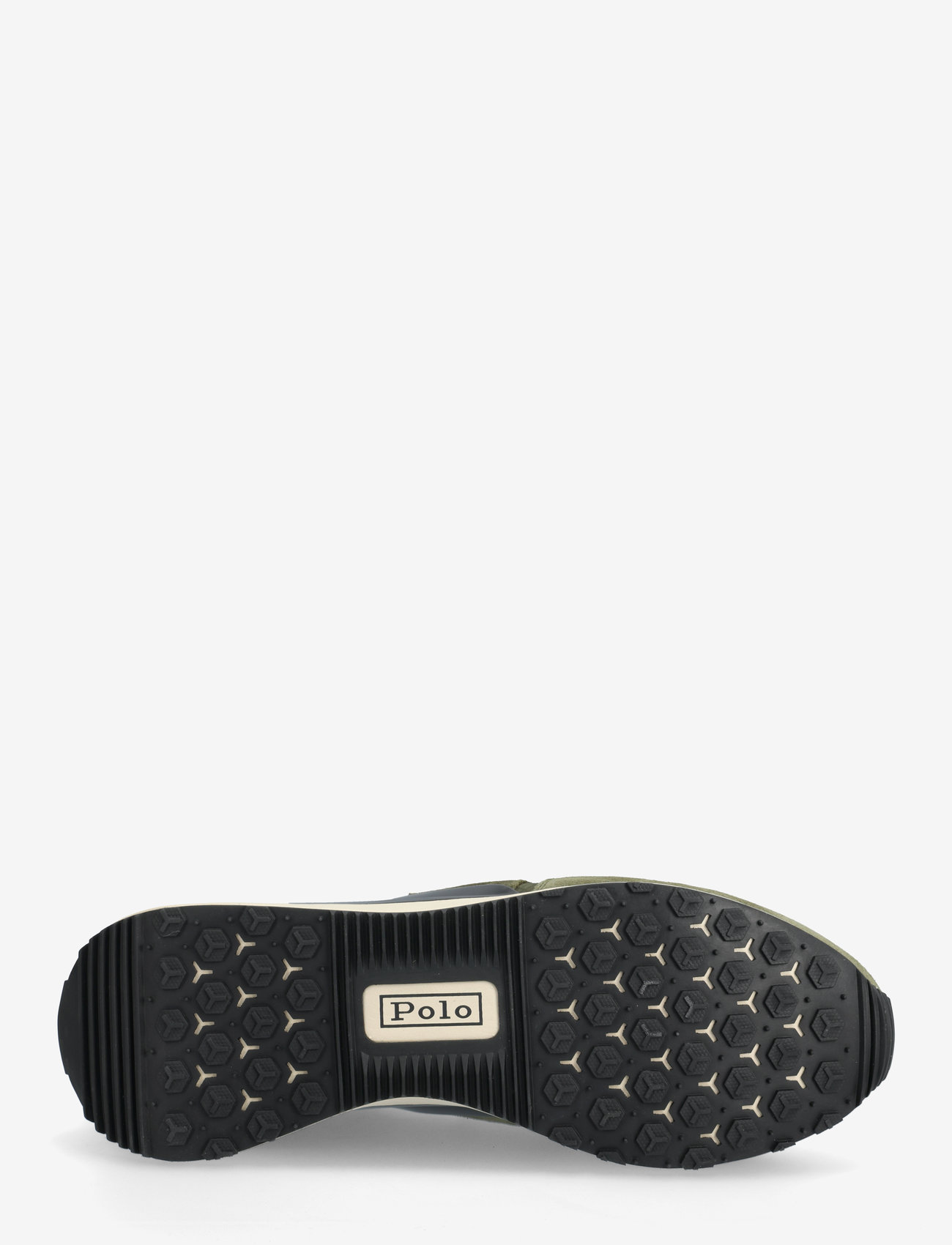 Polo Ralph Lauren - Train 89 Suede & Oxford Sneaker - tennised - tonal olive - 4