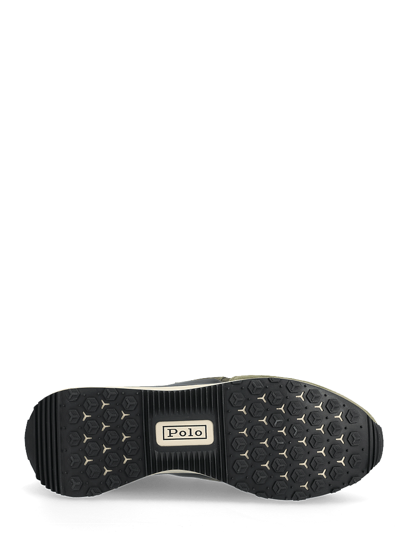 Polo Ralph Lauren - Train 89 Suede & Oxford Sneaker - tennised - tonal olive - 4