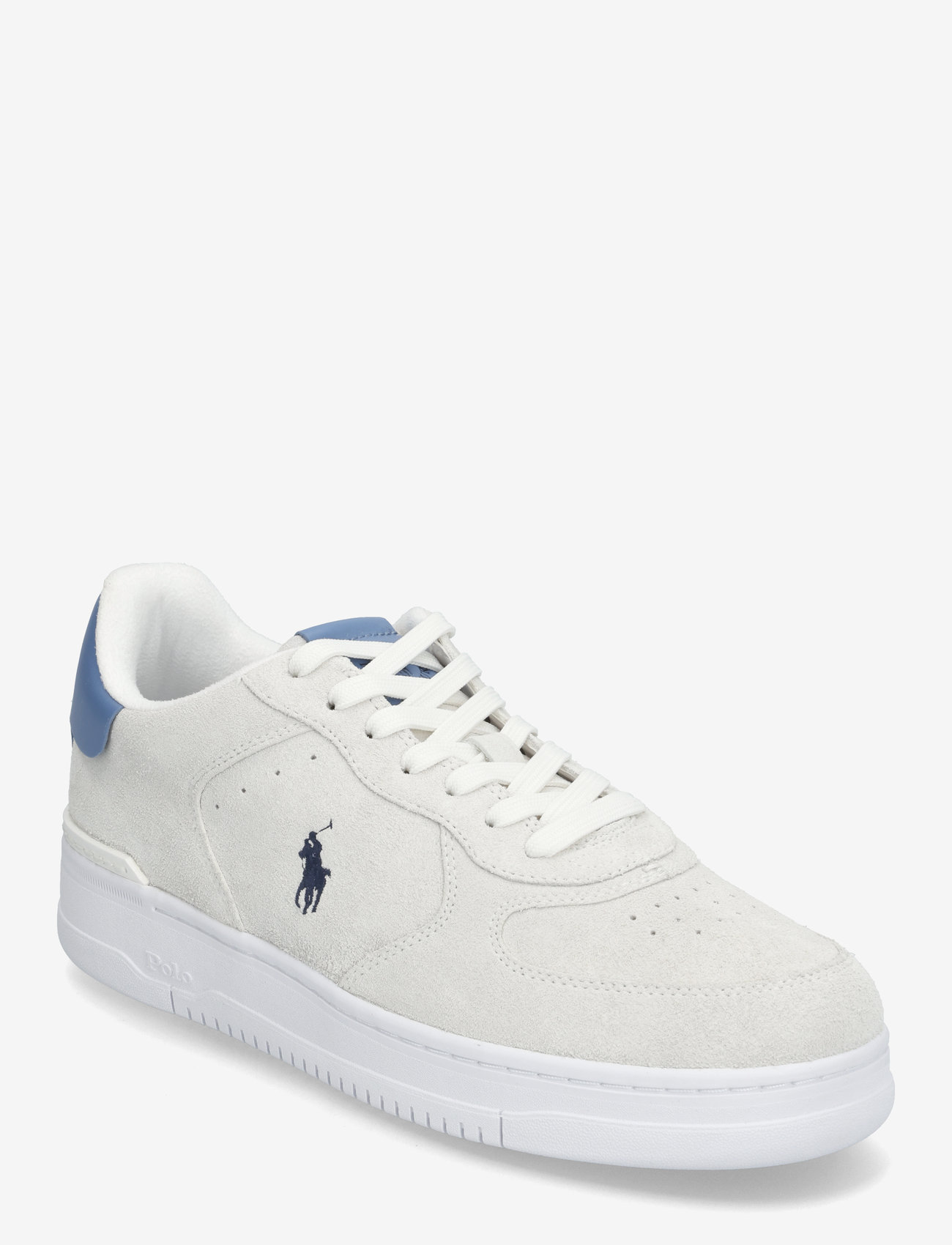 Polo Ralph Lauren - Masters Court Suede Sneaker - baskets basses - bianco/campus blu - 0