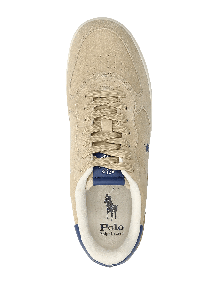 Polo Ralph Lauren - Masters Court Suede Sneaker - baskets basses - bone/light navy - 3