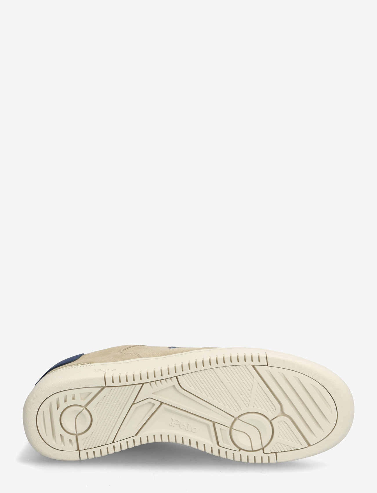 Polo Ralph Lauren - Masters Court Suede Sneaker - låga sneakers - bone/light navy - 4