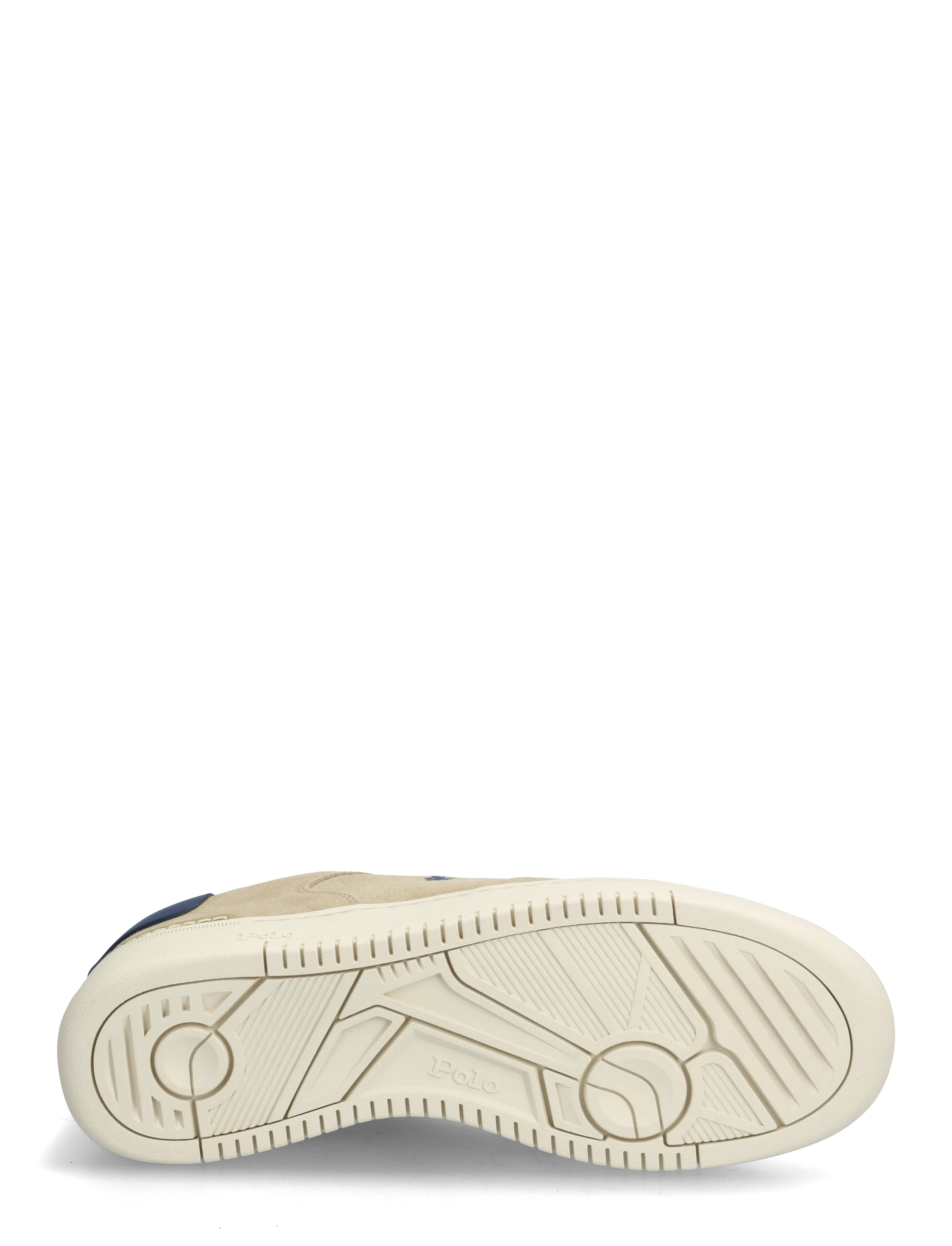 Polo Ralph Lauren - Masters Court Suede Sneaker - baskets basses - bone/light navy - 4