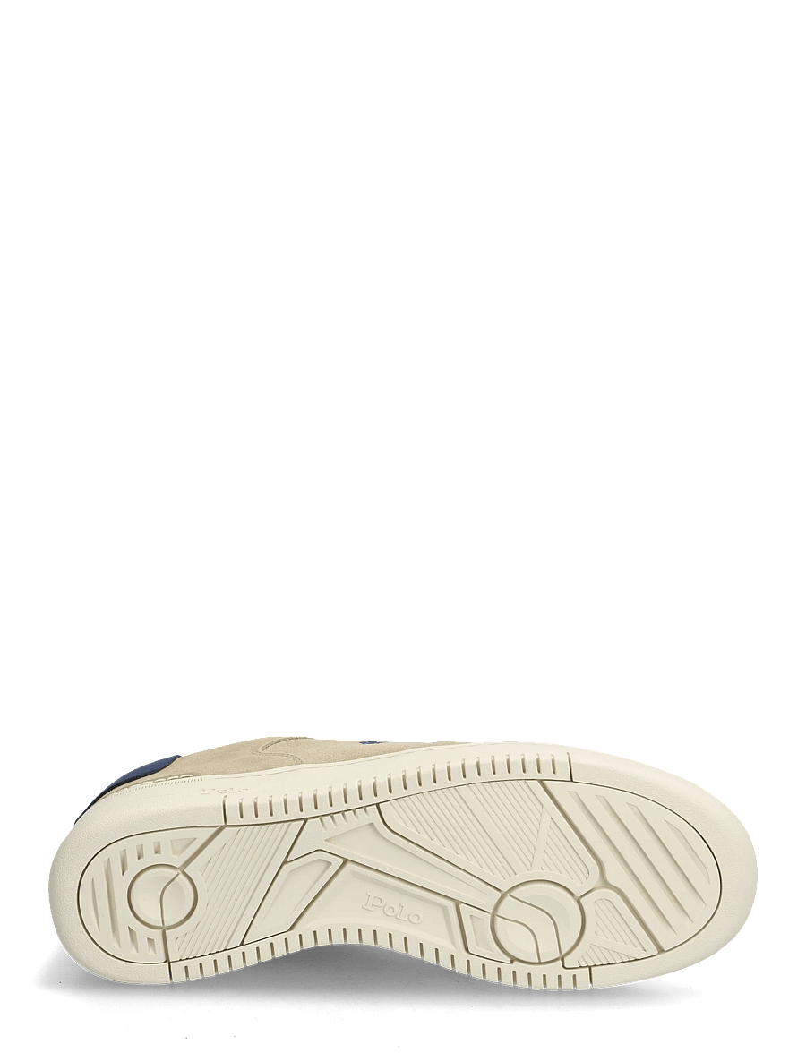 Polo Ralph Lauren - Masters Court Suede Sneaker - baskets basses - bone/light navy - 4