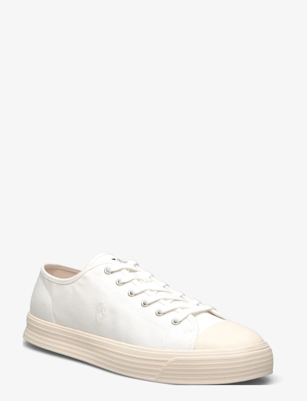 Polo Ralph Lauren - Ayers Canvas Low-Top Sneaker - madala säärega tossud - deckwash white - 0
