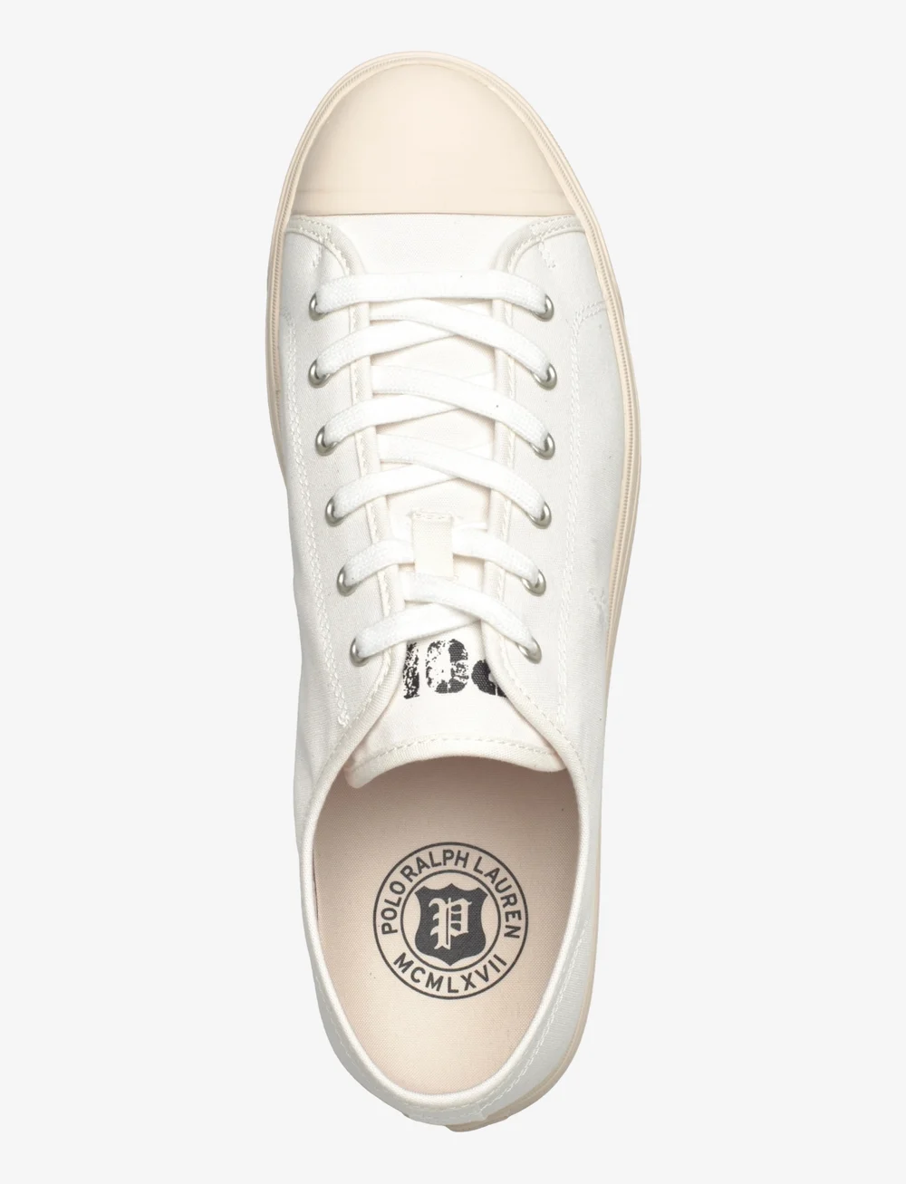 Polo Ralph Lauren - Ayers Canvas Low-Top Sneaker - madala säärega tossud - deckwash white - 3