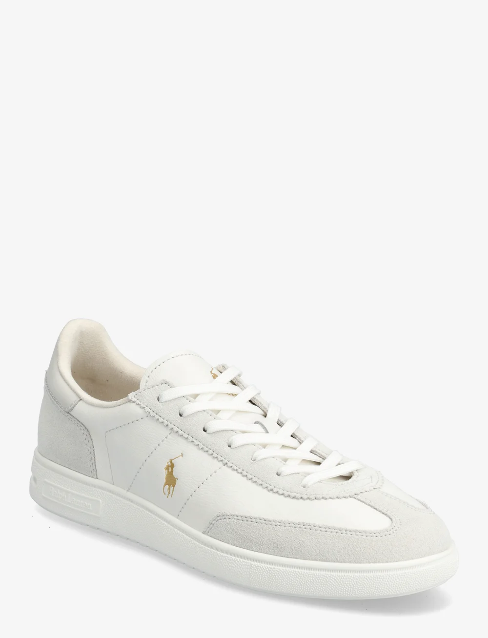 Polo Ralph Lauren - Bedford Leather-Suede Sneaker - niedriger schnitt - bianco/deckash wh - 0