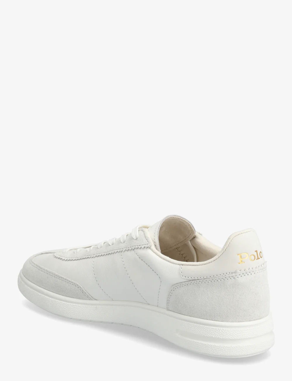 Polo Ralph Lauren - Bedford Leather-Suede Sneaker - niedriger schnitt - bianco/deckash wh - 2