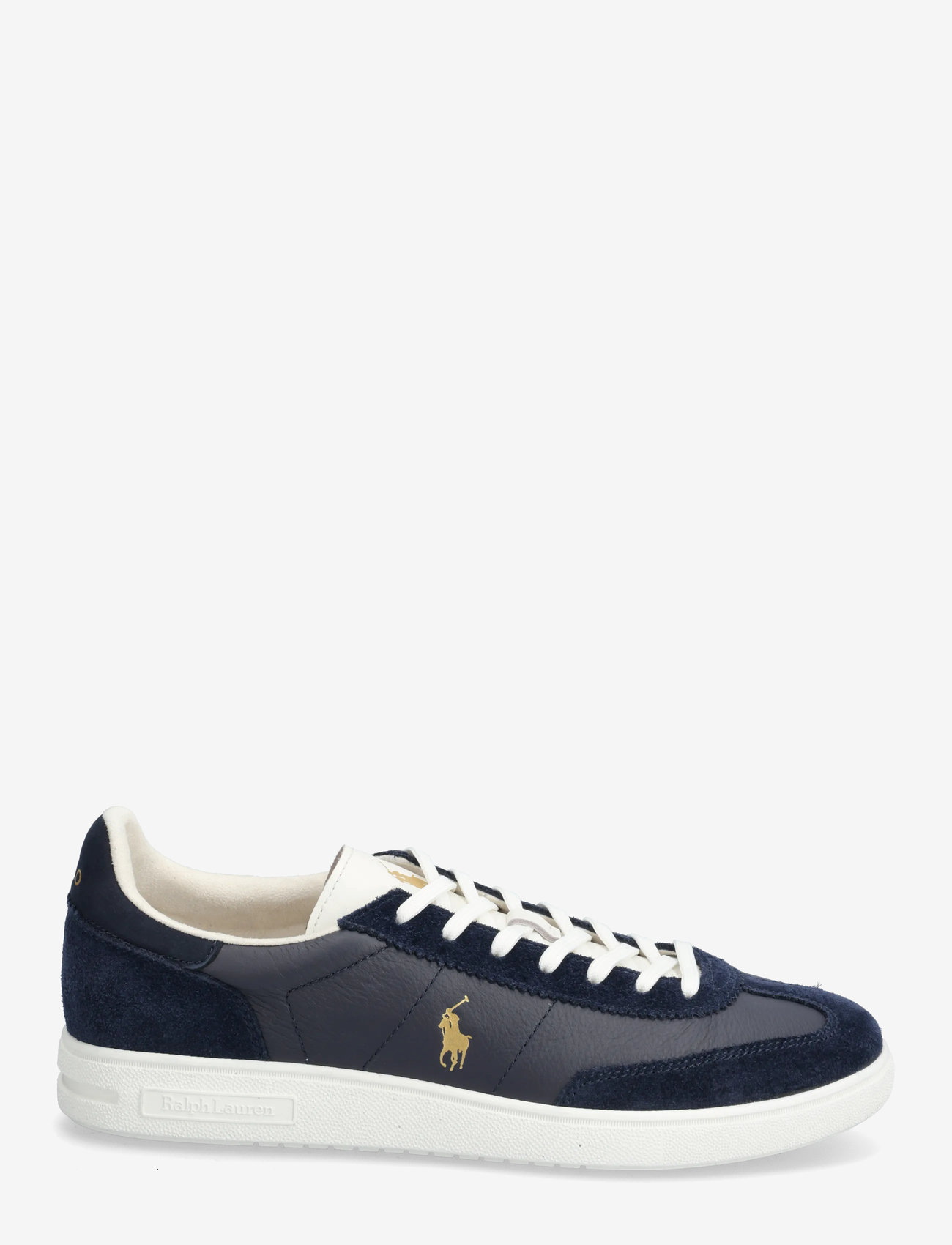 Polo Ralph Lauren - Bedford Leather-Suede Sneaker - låga sneakers - hunter navy/deckw - 1