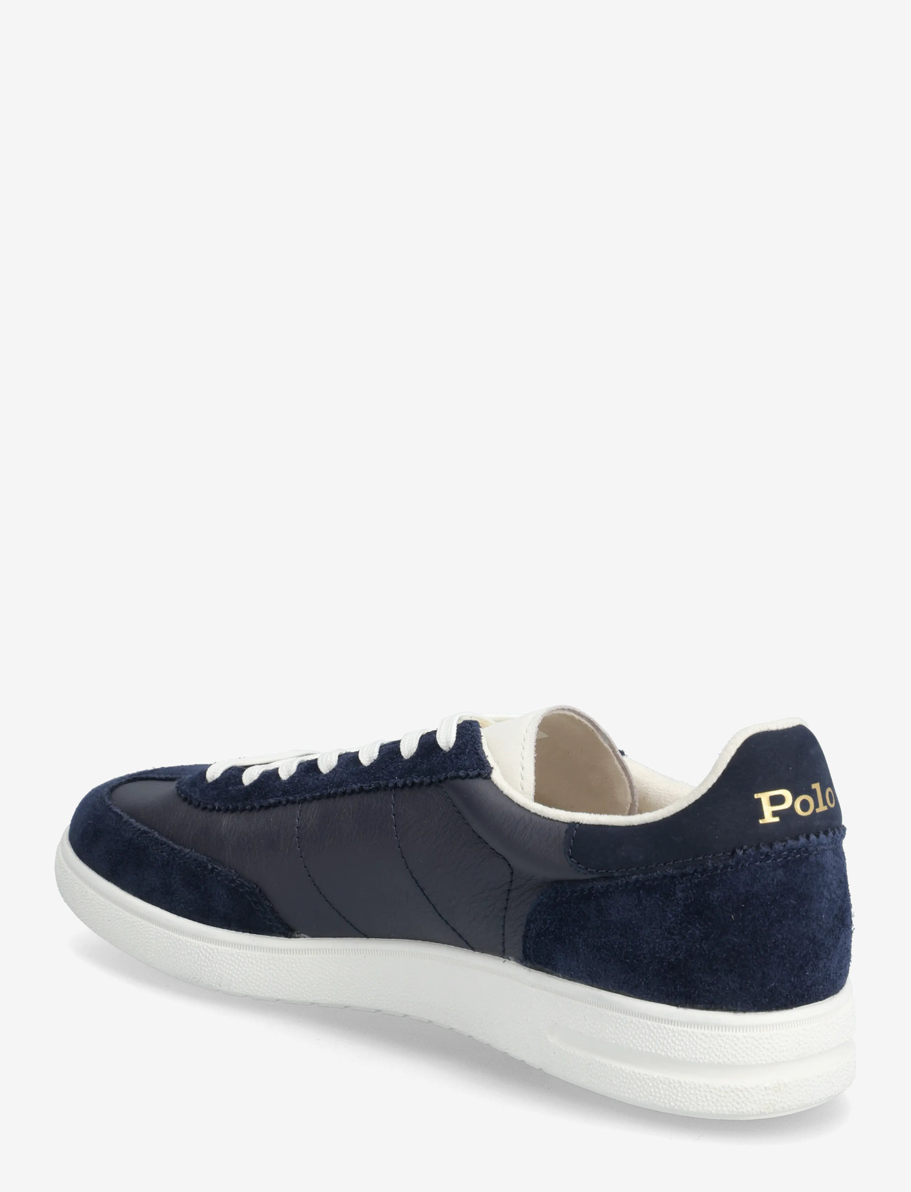 Polo Ralph Lauren - Bedford Leather-Suede Sneaker - låga sneakers - hunter navy/deckw - 2