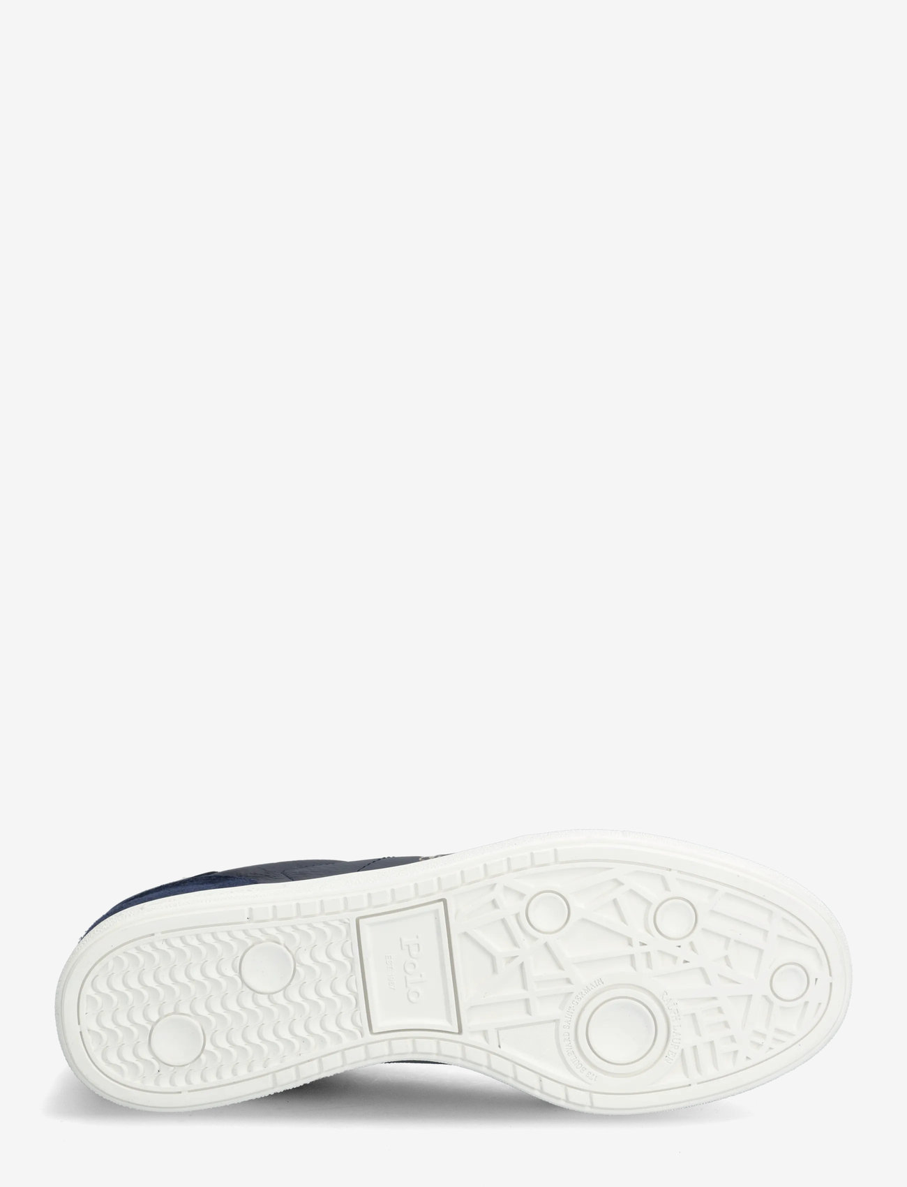 Polo Ralph Lauren - Bedford Leather-Suede Sneaker - låga sneakers - hunter navy/deckw - 4