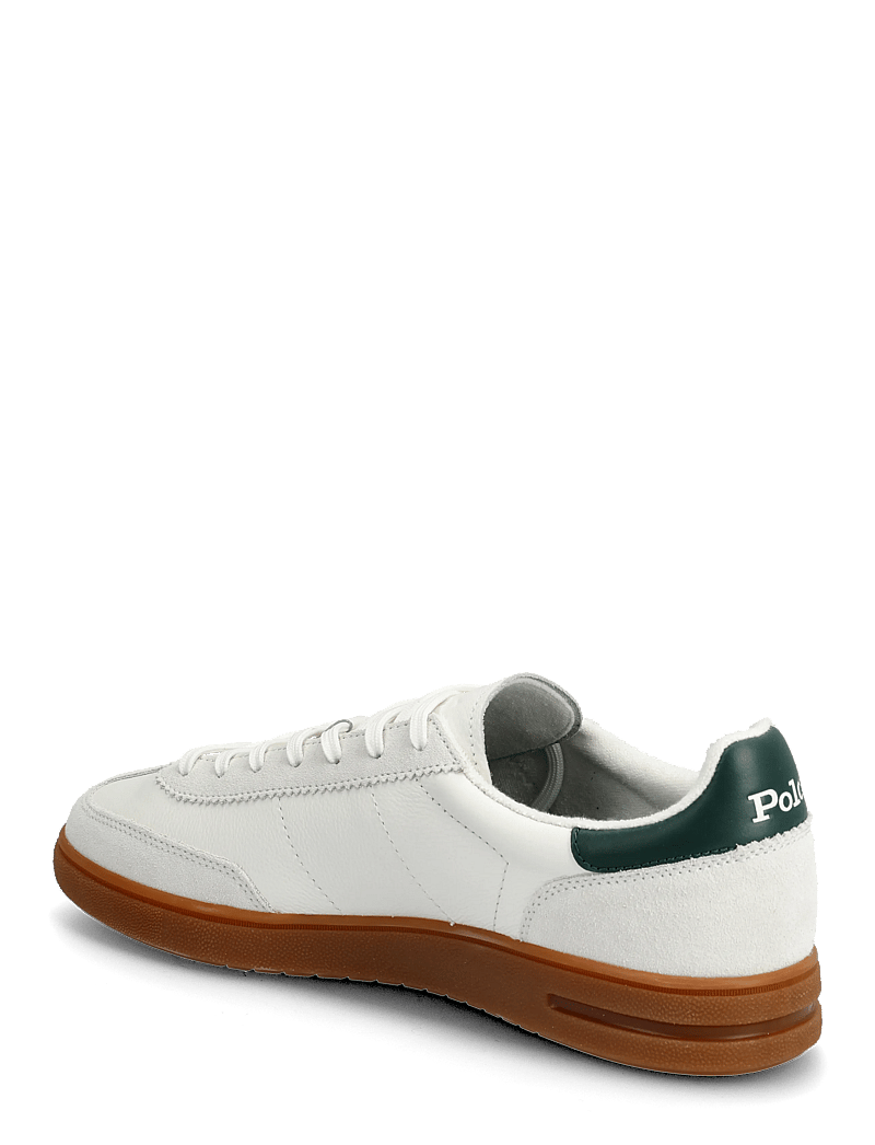 Polo Ralph Lauren - Bedford Leather-Suede Sneaker - lave sneakers - off white/forest - 2