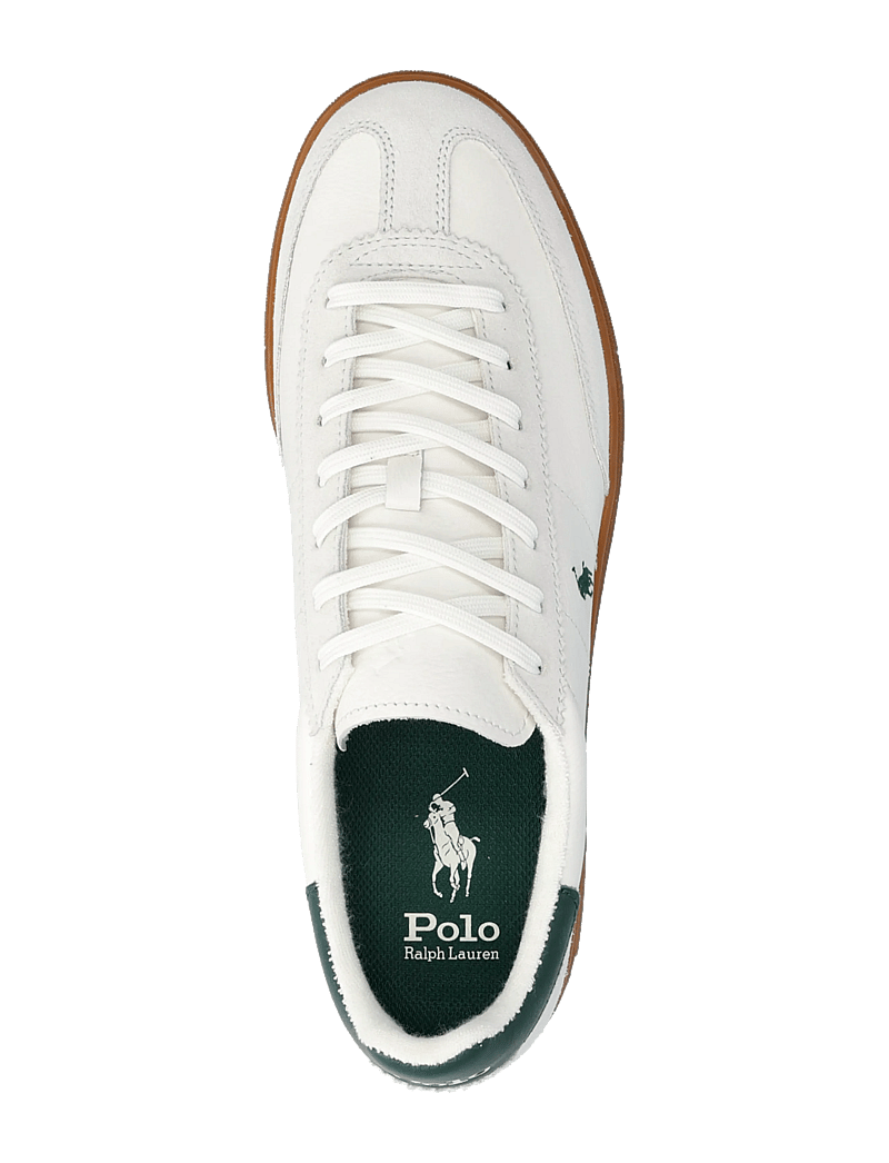 Polo Ralph Lauren - Bedford Leather-Suede Sneaker - lave sneakers - off white/forest - 3