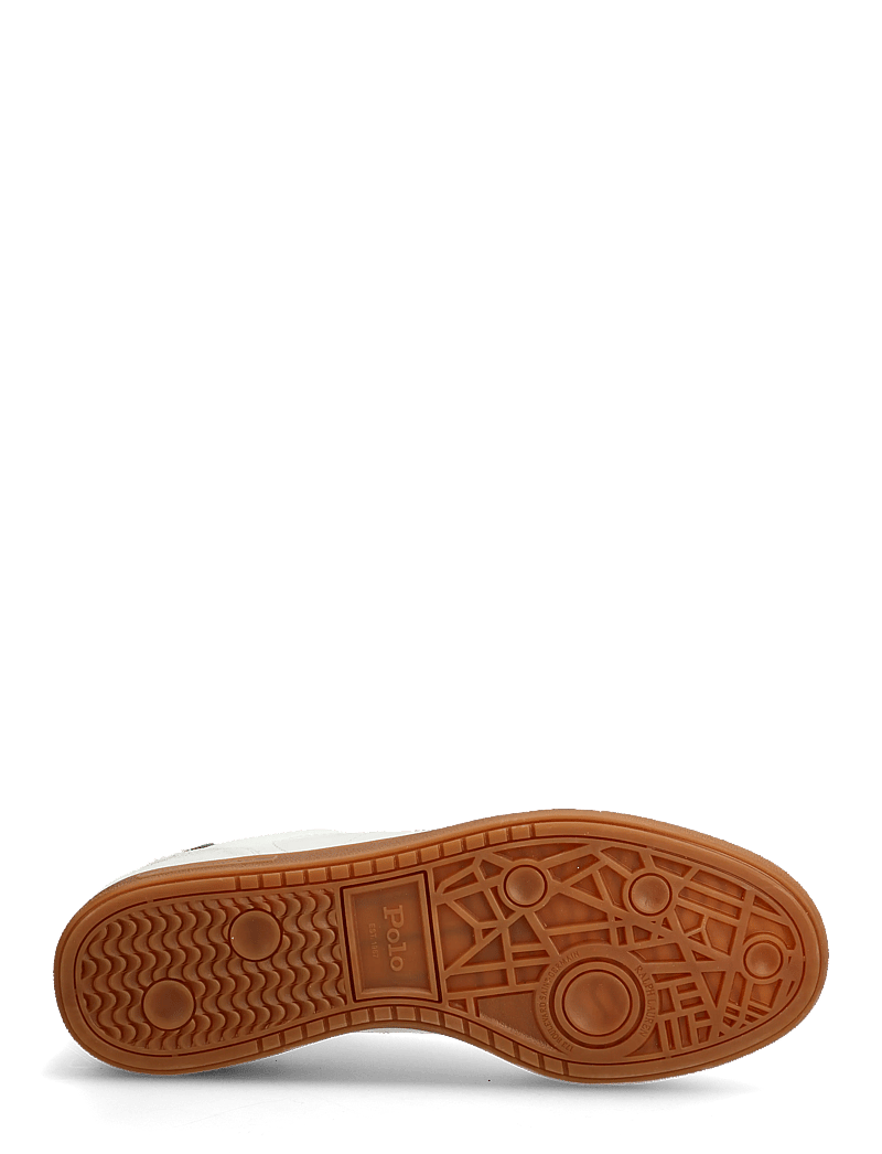 Polo Ralph Lauren - Bedford Leather-Suede Sneaker - lave sneakers - off white/forest - 4