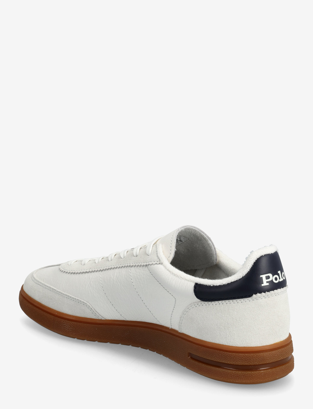Polo Ralph Lauren - Bedford Leather-Suede Sneaker - låga sneakers - off white/navy - 2