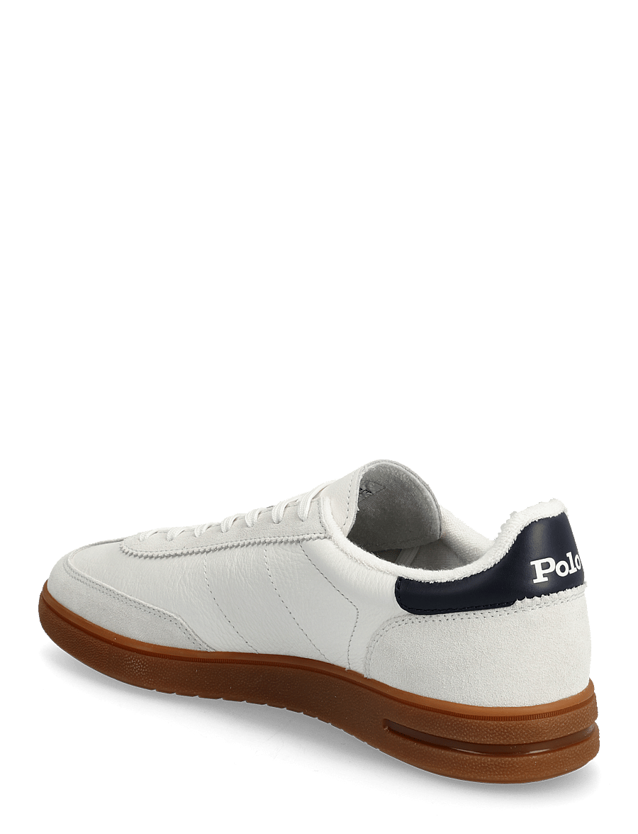 Polo Ralph Lauren - LEATHER/SUEDE-BEDFORD PP-SK-LTL - sneakersy niskie - off white/navy - 2