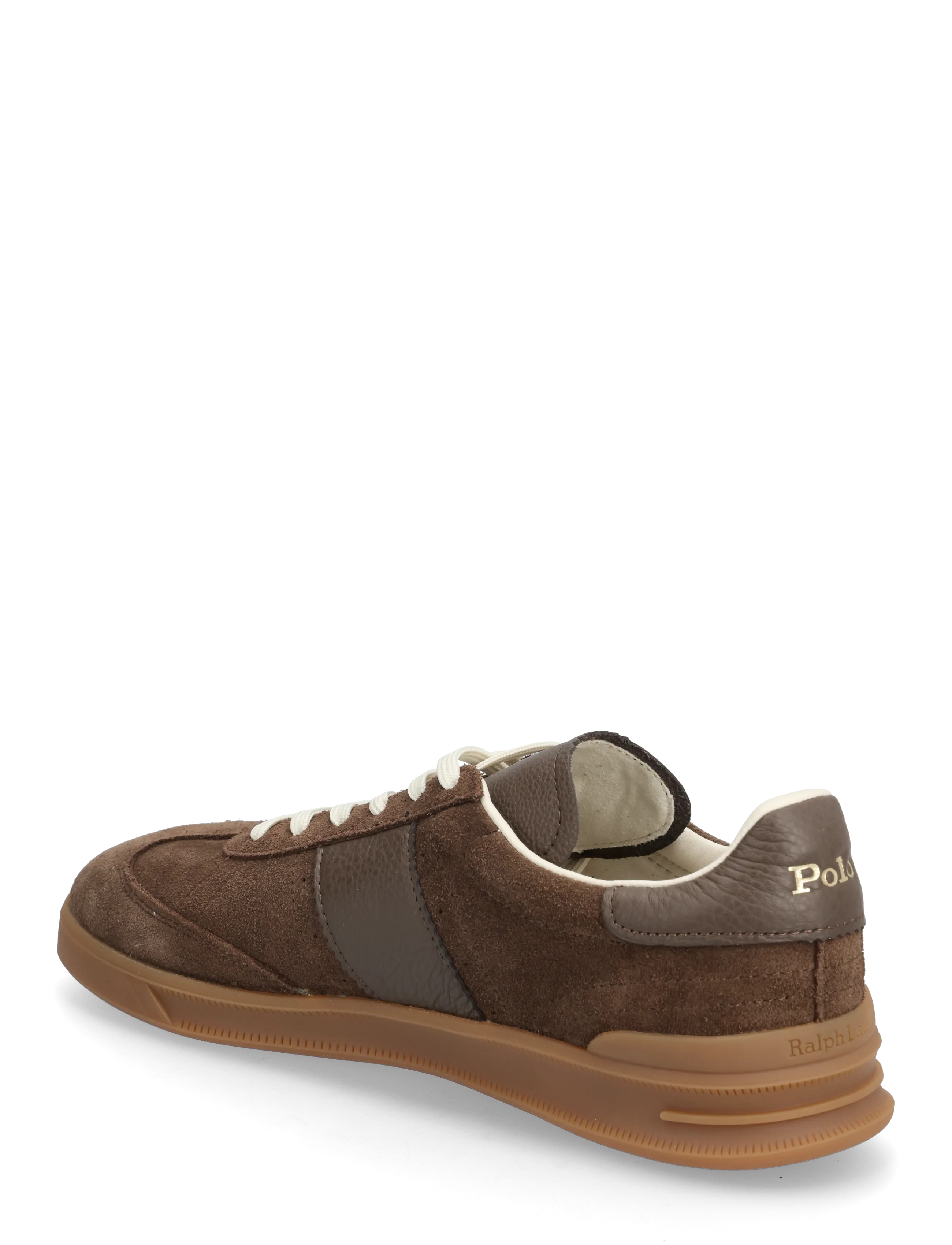 Polo Ralph Lauren - SUEDE-HRT AERA PP-SK-LTL - lave sneakers - chocolate brown - 2