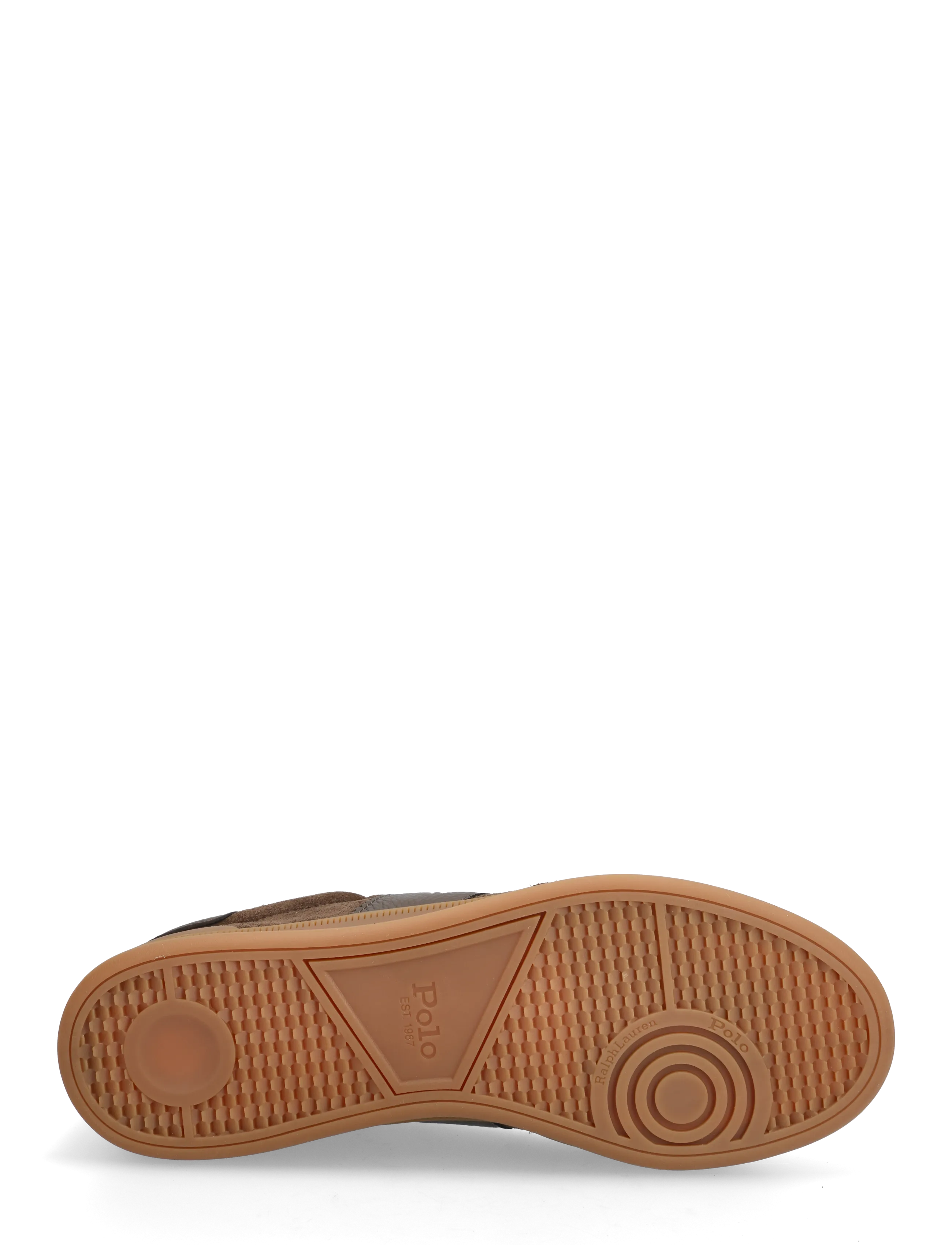 Polo Ralph Lauren - SUEDE-HRT AERA PP-SK-LTL - lave sneakers - chocolate brown - 4