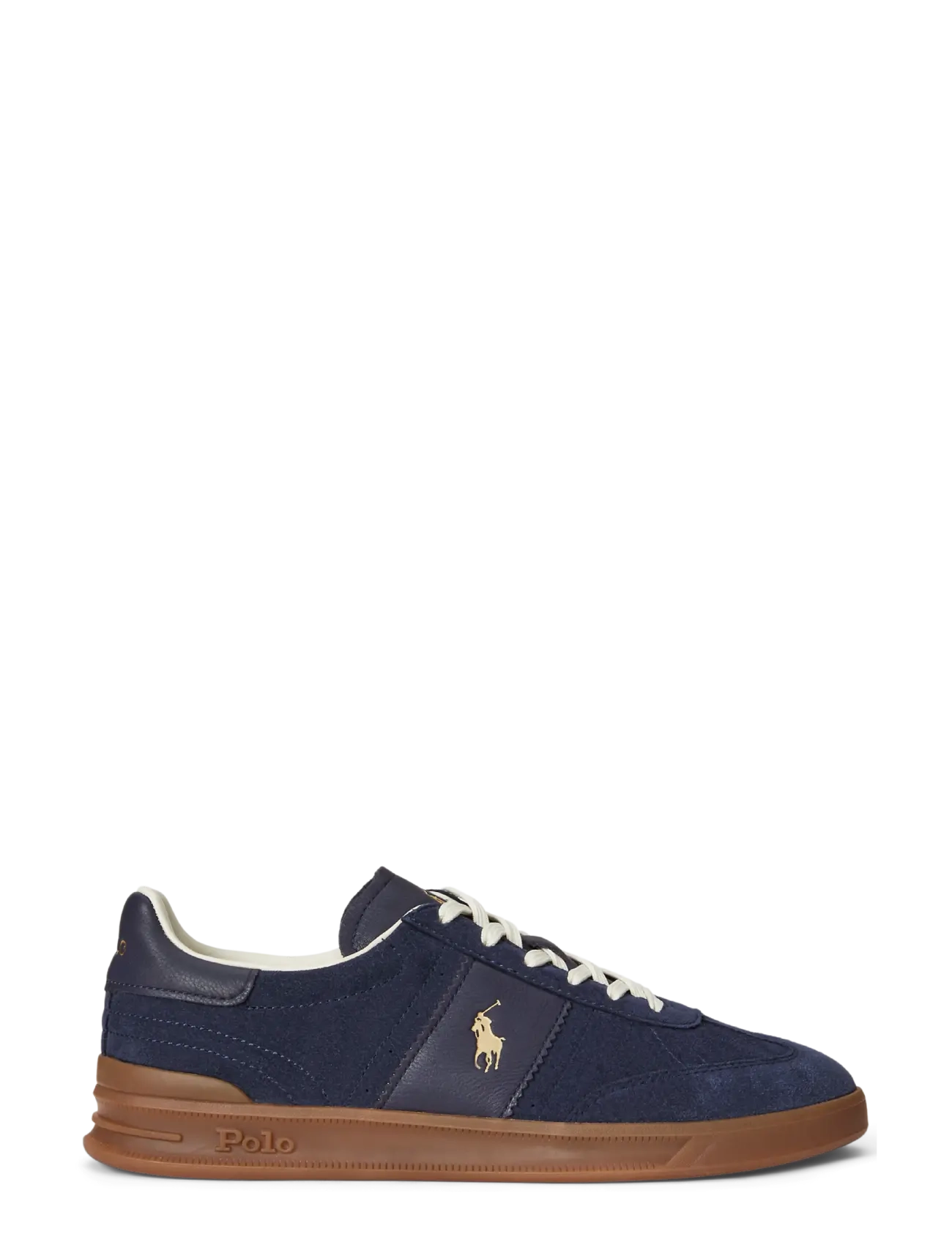 Heritage Aera marinblå sneakers i mocka 2