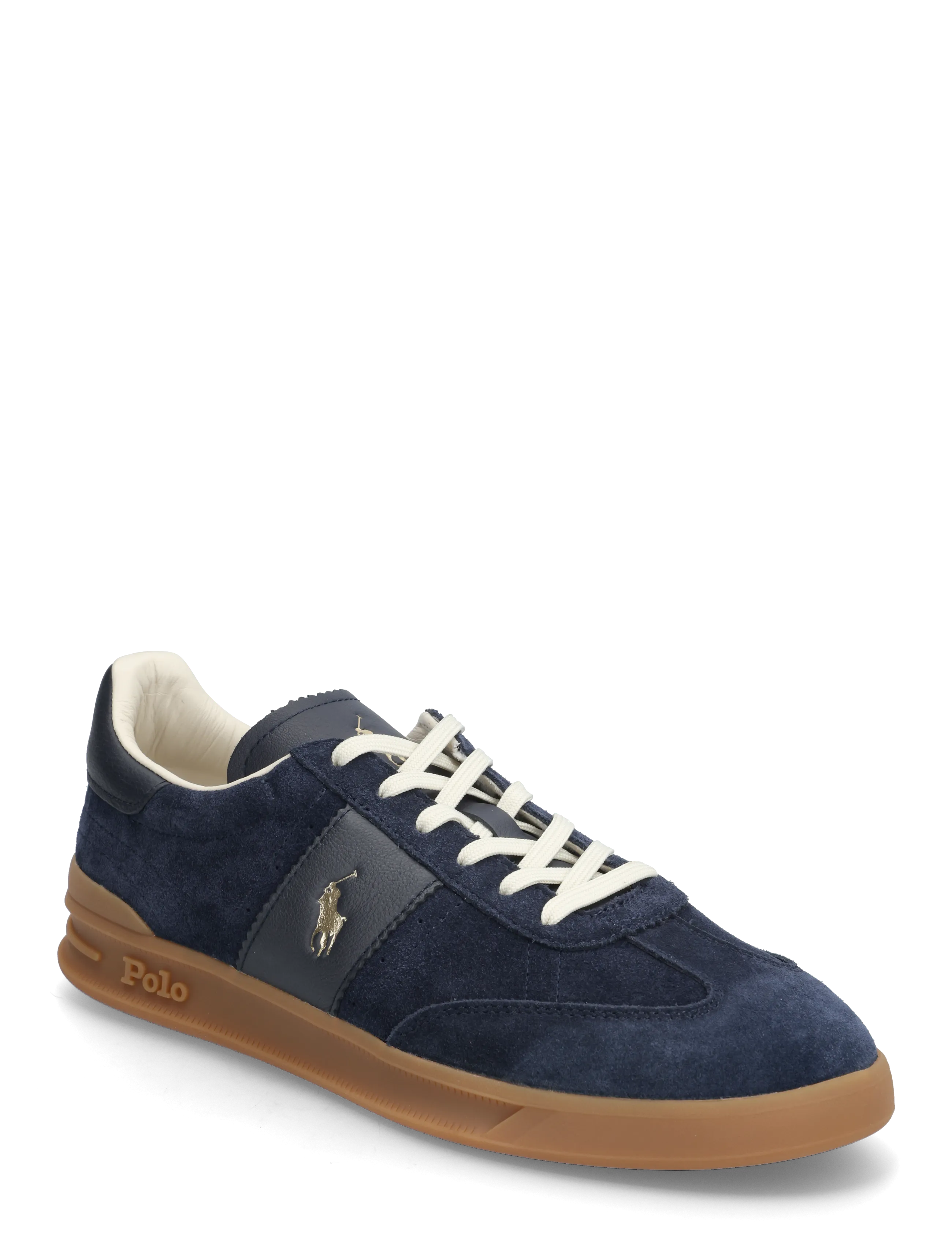 Polo Ralph Lauren Heritage Aera Suede Sneaker - Ralph Lauren - HUNTER NAVY / navy