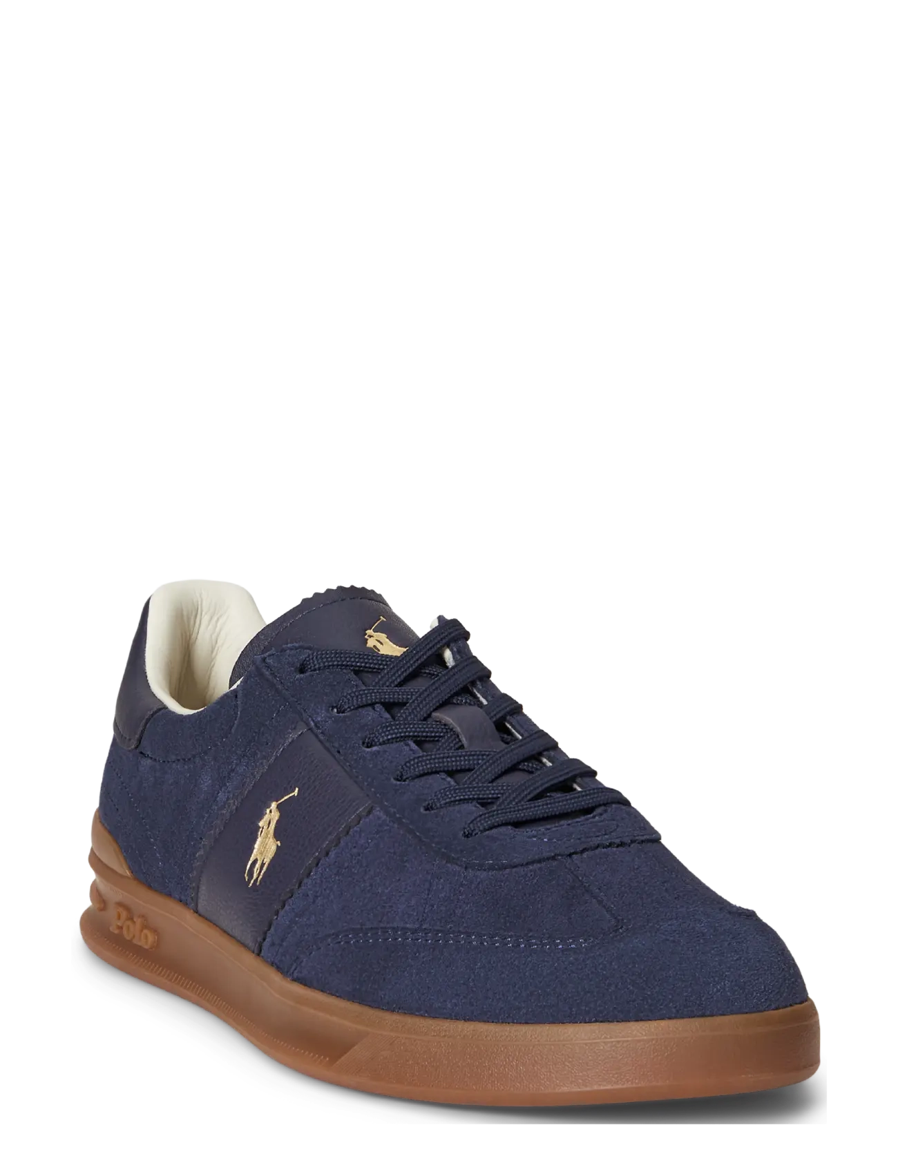 Heritage Aera marinblå sneakers i mocka 3