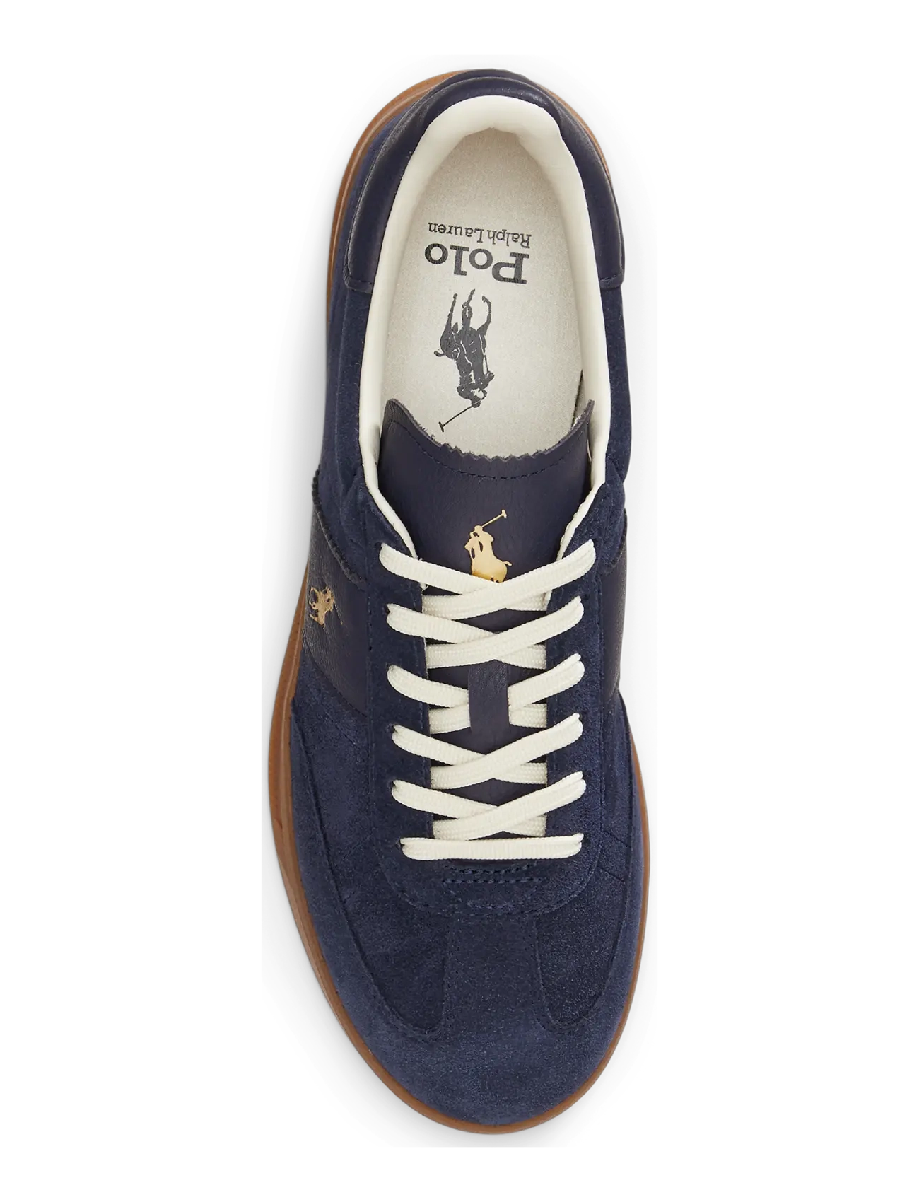 Heritage Aera marinblå sneakers i mocka 4