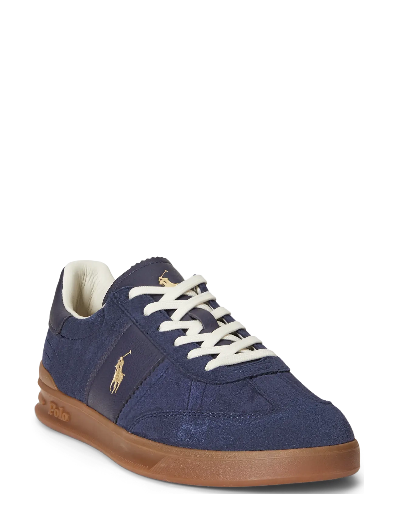 Heritage Aera marinblå sneakers i mocka 5