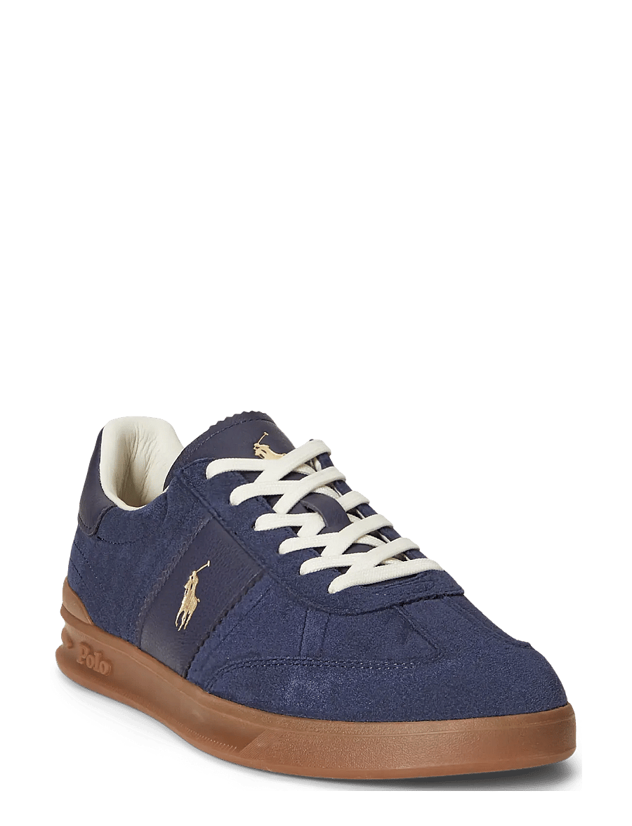 Polo Ralph Lauren - Heritage Aera Suede Sneaker - low-top sneaker - hunter navy - 3