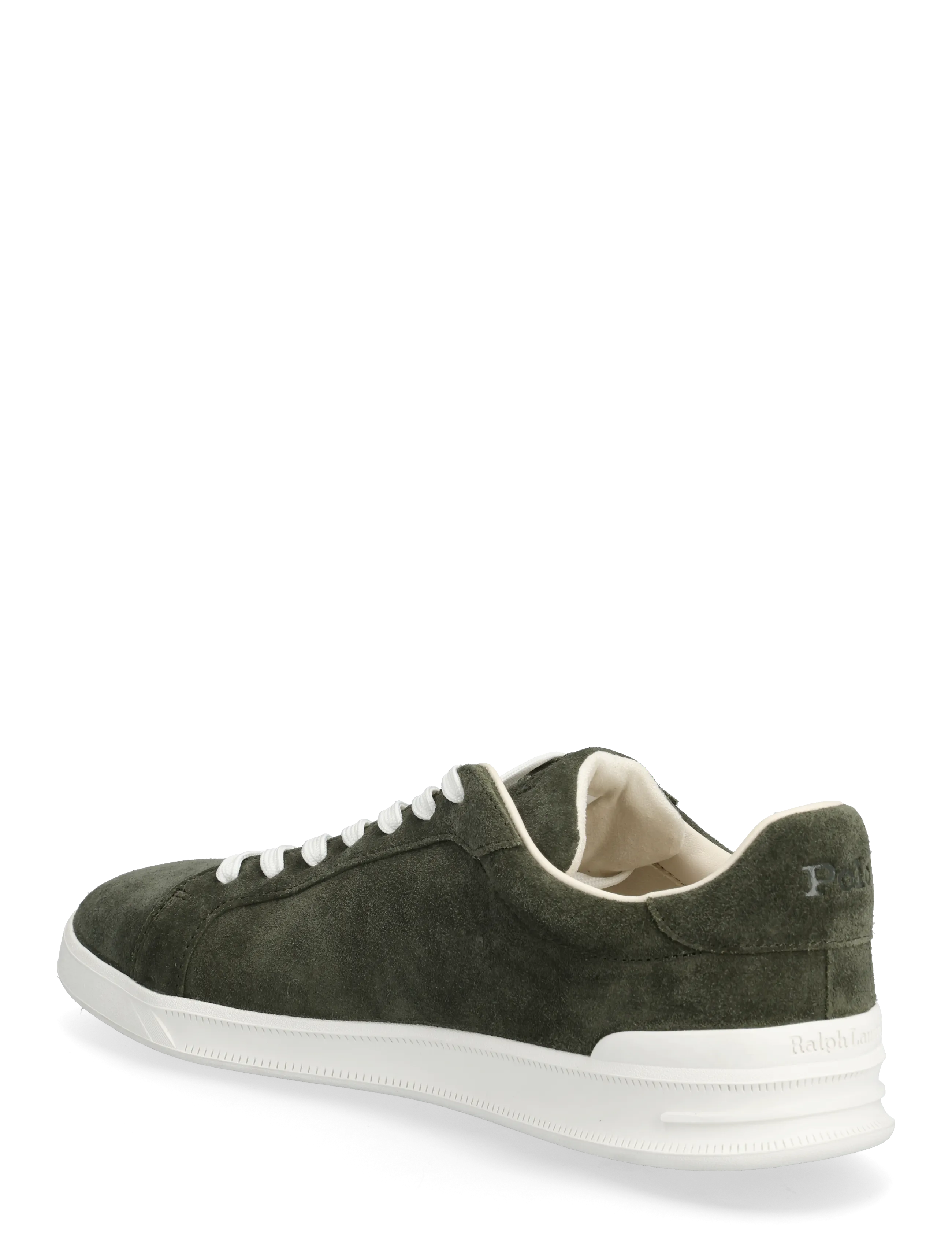 Polo Ralph Lauren - Heritage Court II Suede Sneaker - estate olive - 2