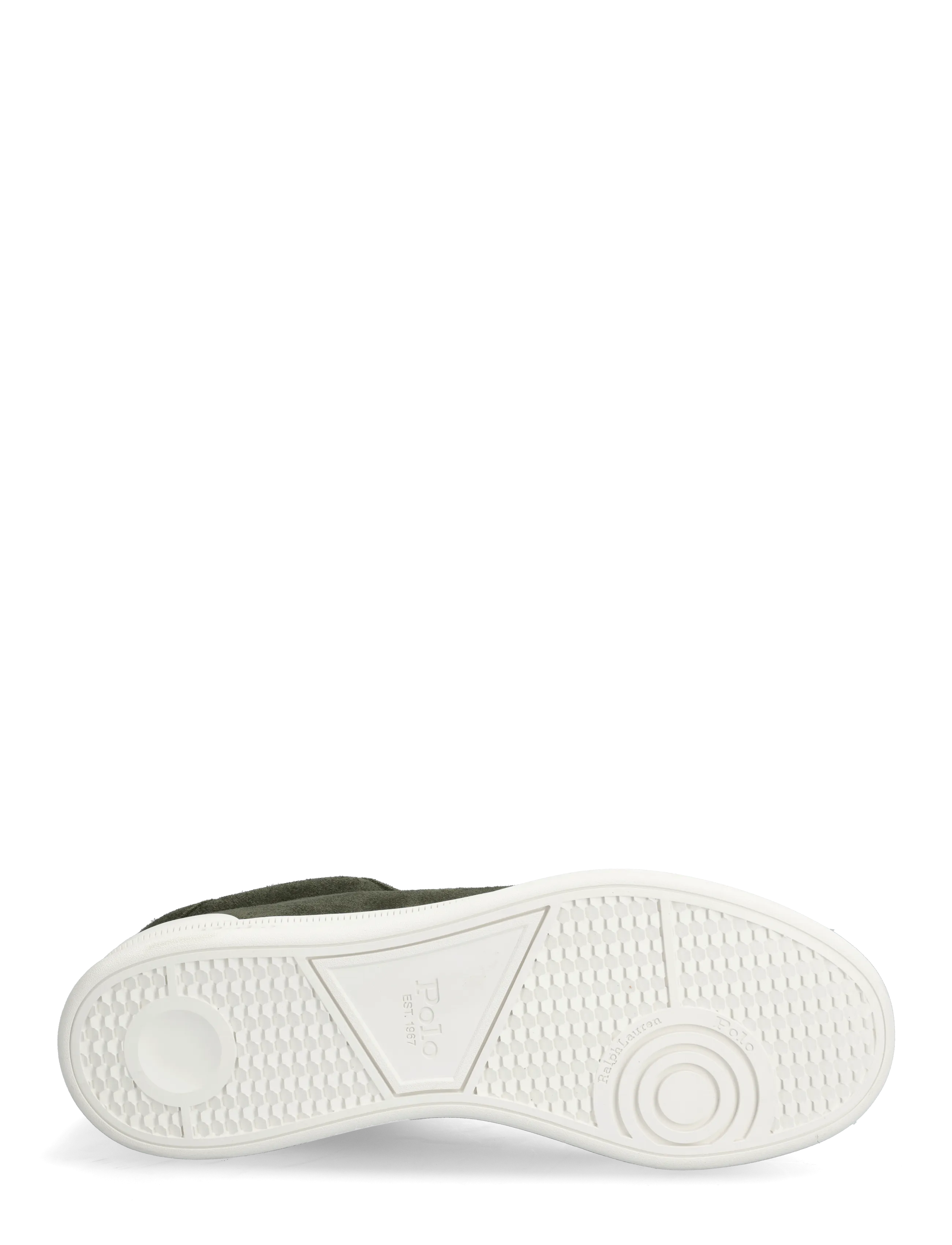 Polo Ralph Lauren - Heritage Court II Suede Sneaker - estate olive - 4