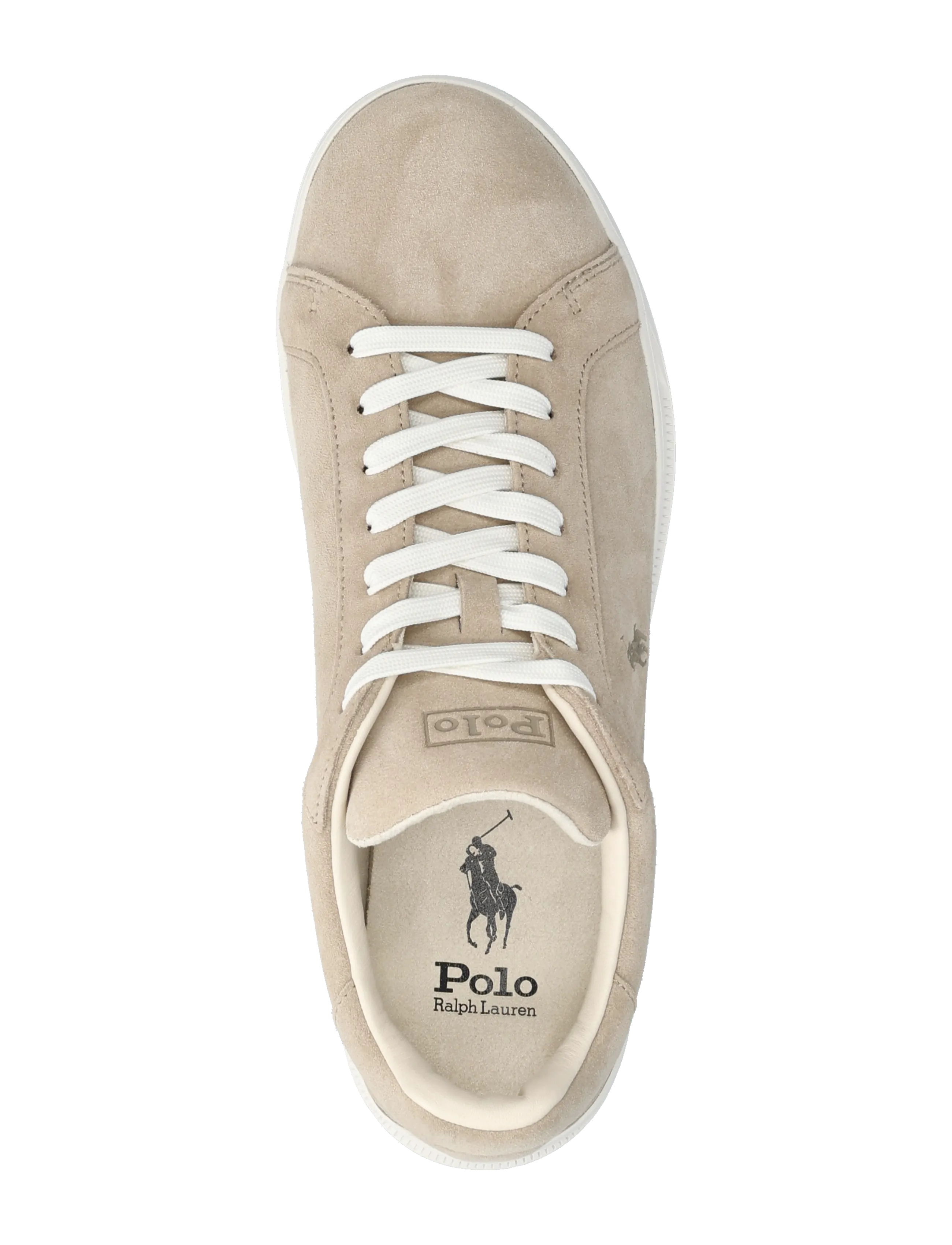 Polo Ralph Lauren - Heritage Court II Suede Sneaker - milkshake - 3