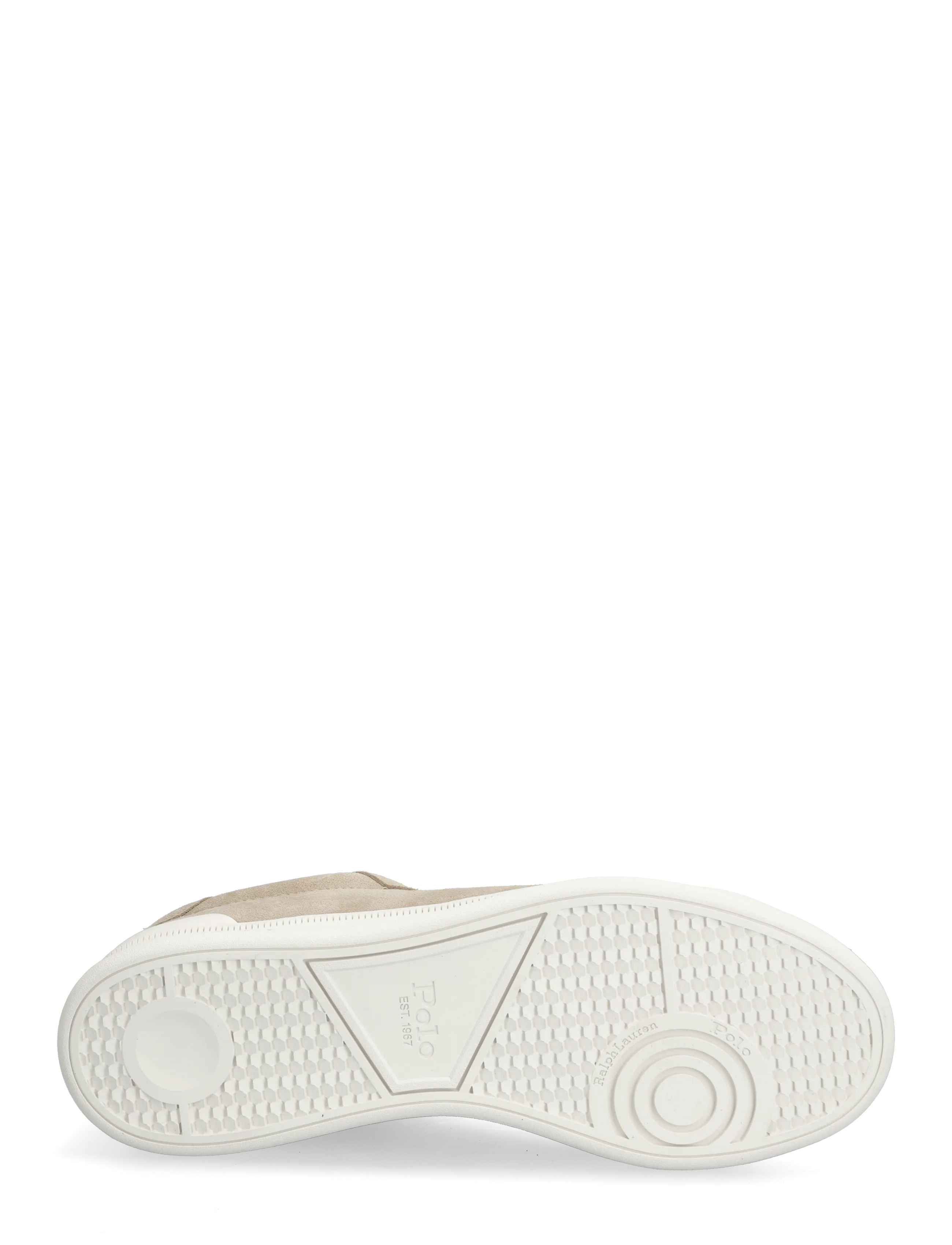 Polo Ralph Lauren - Heritage Court II Suede Sneaker - milkshake - 4