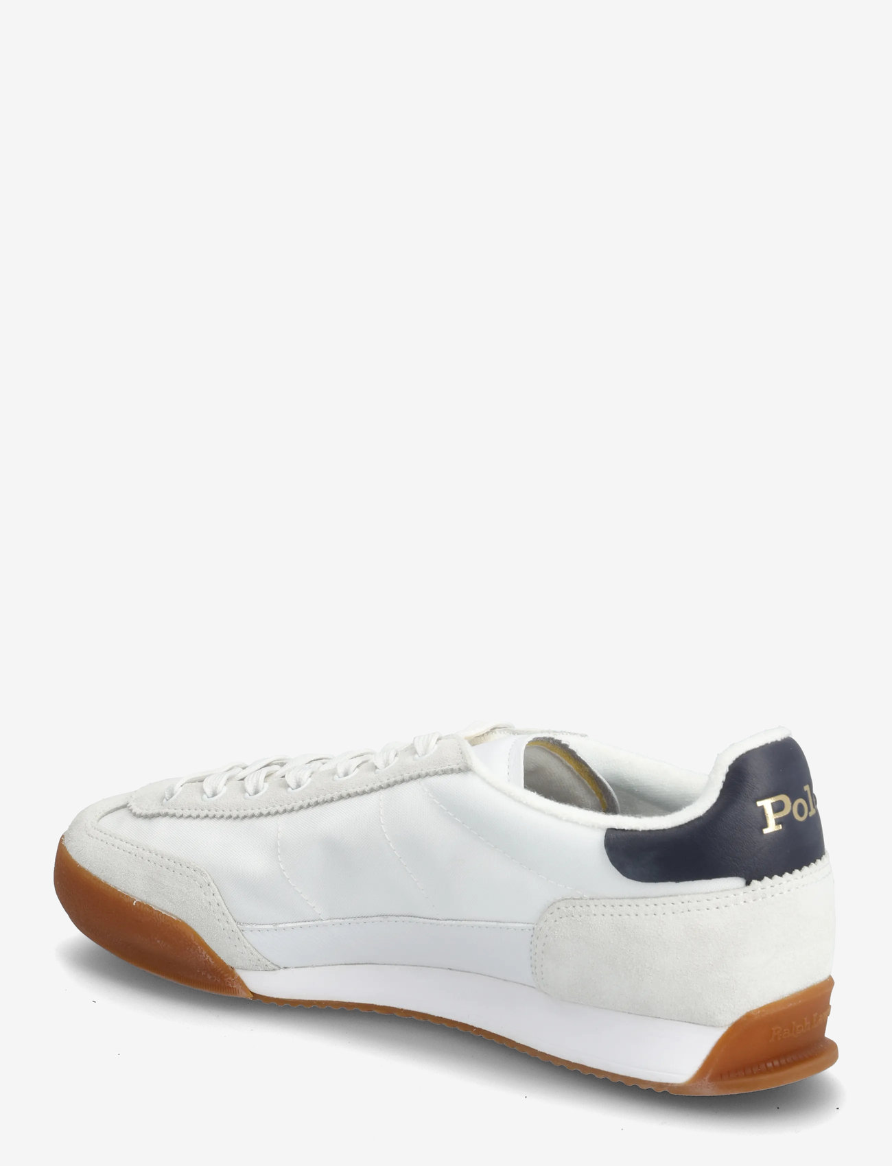 Polo Ralph Lauren - Hester Suede & Canvas Sneaker - low tops - white/hunter navy - 2