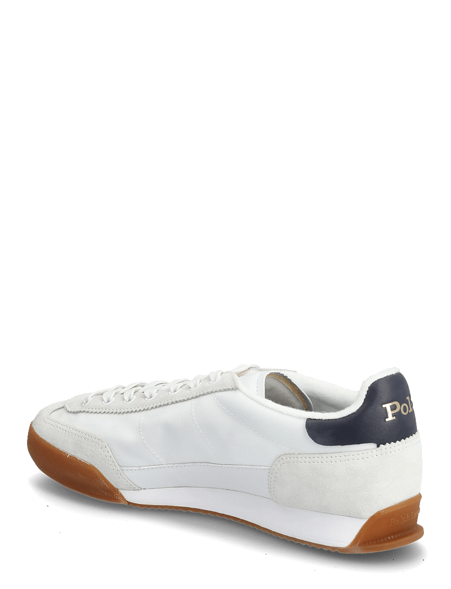 Polo Ralph Lauren - Hester Suede & Canvas Sneaker - laag sneakers - white/hunter navy - 2