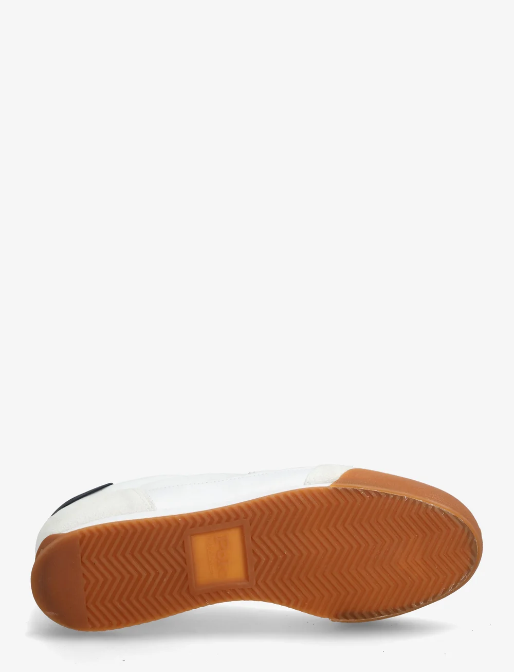 Polo Ralph Lauren - Hester Suede & Canvas Sneaker - låga sneakers - white/hunter navy - 4